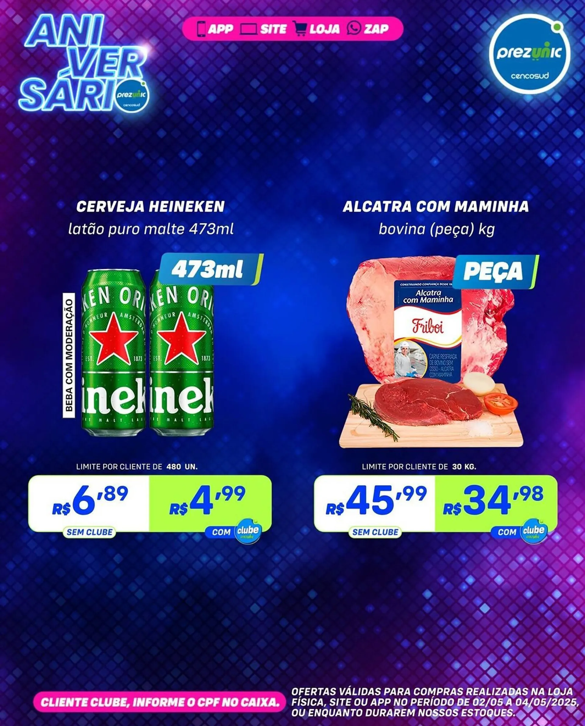Encarte de Catálogo Prezunic 2 de maio até 4 de maio 2025 - Pagina 2