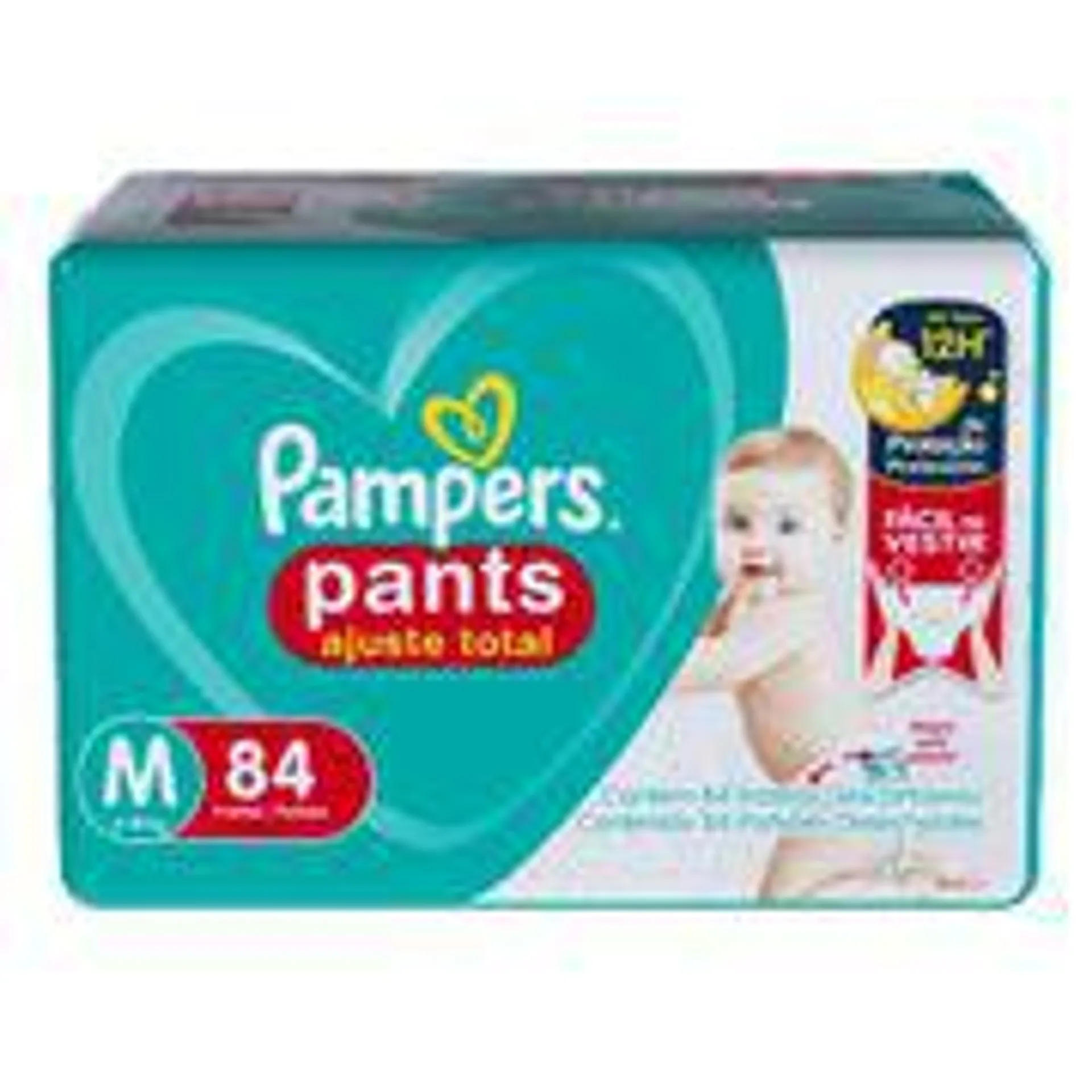 Fralda Infantil Pampers Pants Tamanho M Com 84 Unidades