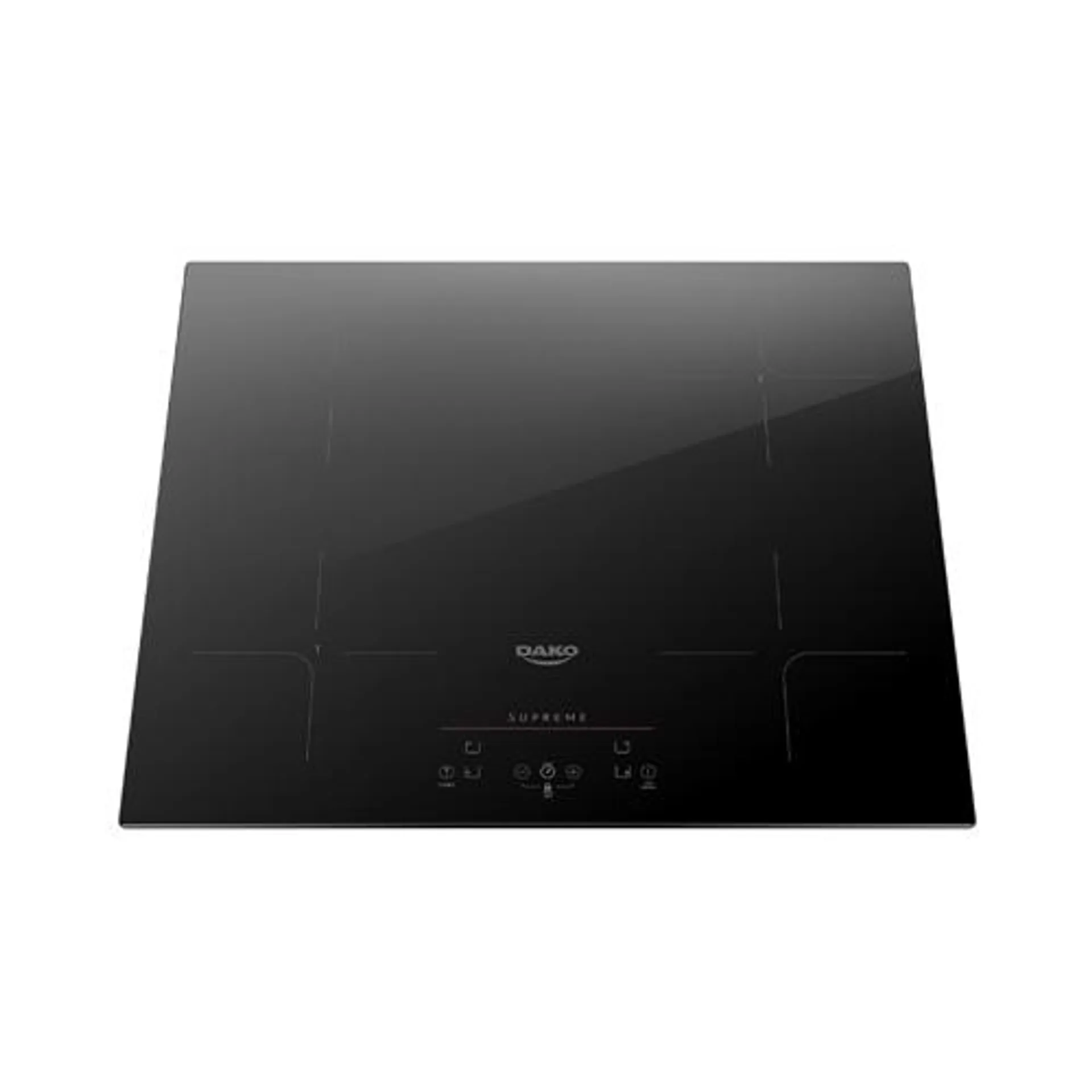 Cooktop de Indução 4 Bocas Dako Supreme Painel Touch 400000350 Preto