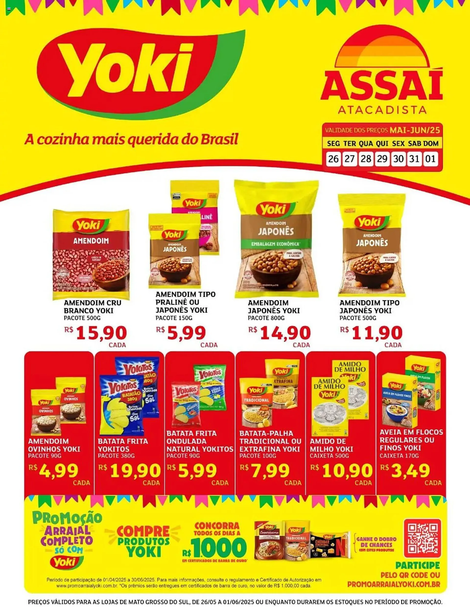 Encarte de Catálogo Assaí Atacadista 26 de maio até 2 de junho 2025 - Pagina 1
