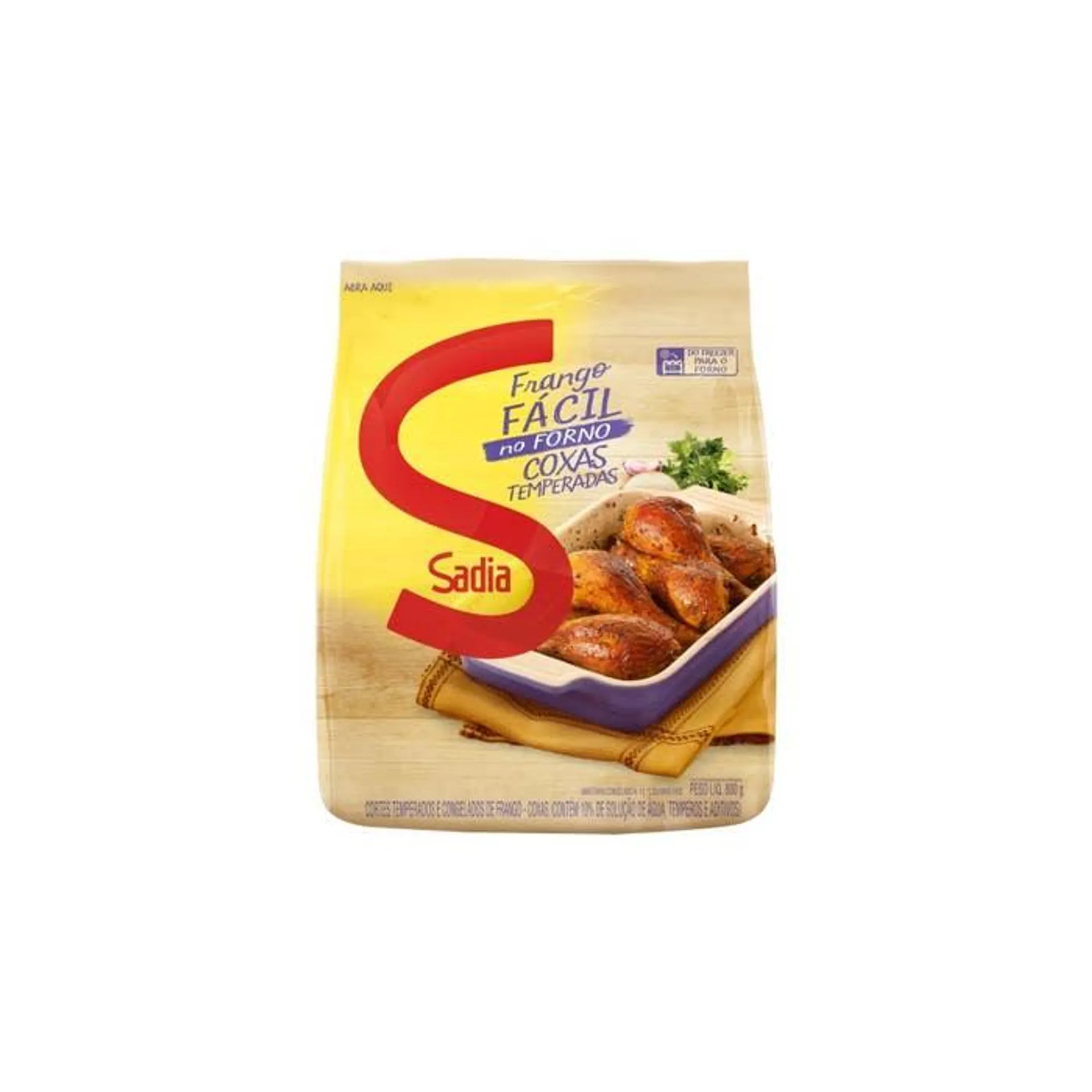 Frango Fácil Coxa Temperada Sadia 800g