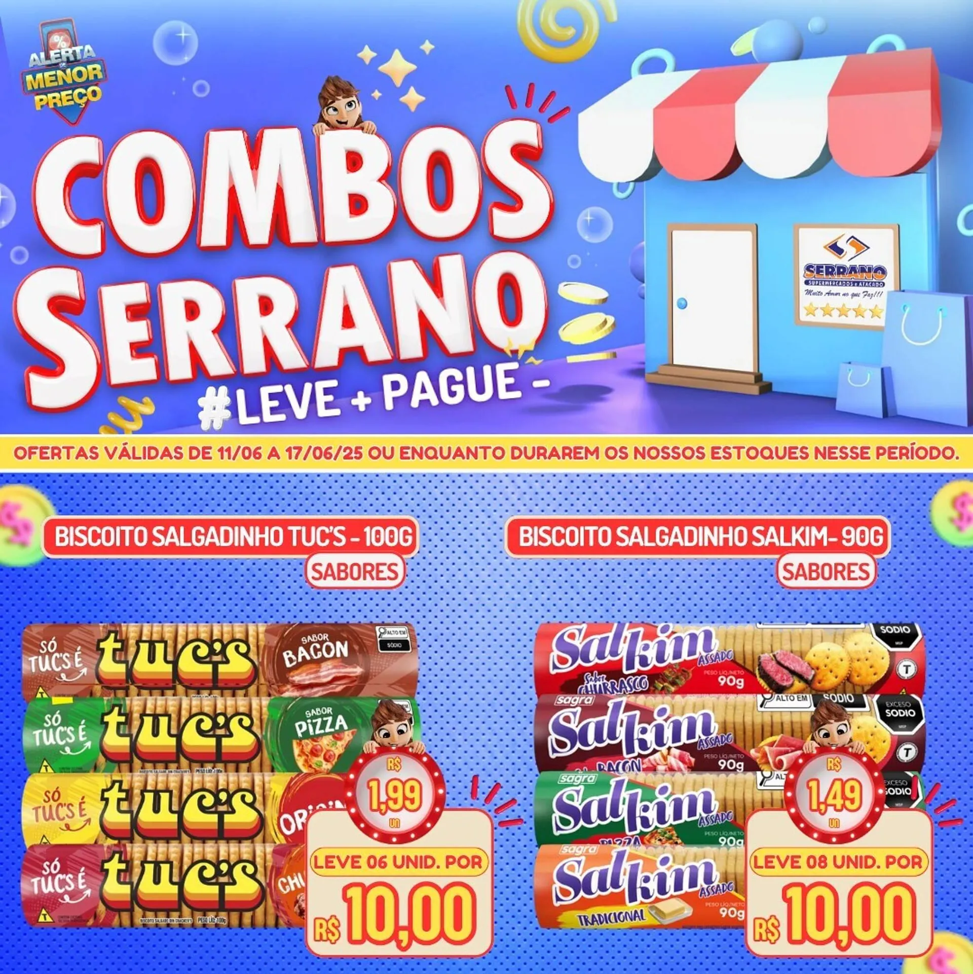 Encarte de Catálogo Serrano Supermercado 11 de junho até 17 de junho 2025 - Pagina 5