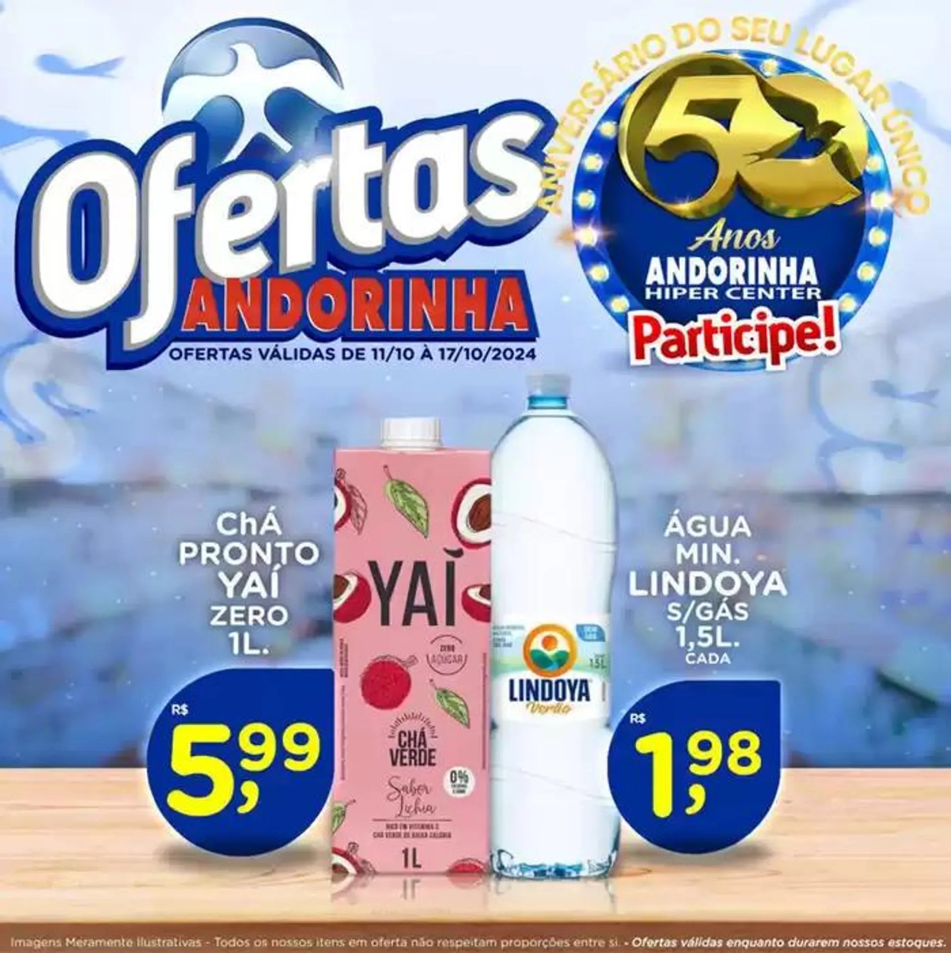 Encarte de Andorinha Hipermercado OFERTAS 11 de outubro até 17 de outubro 2024 - Pagina 4