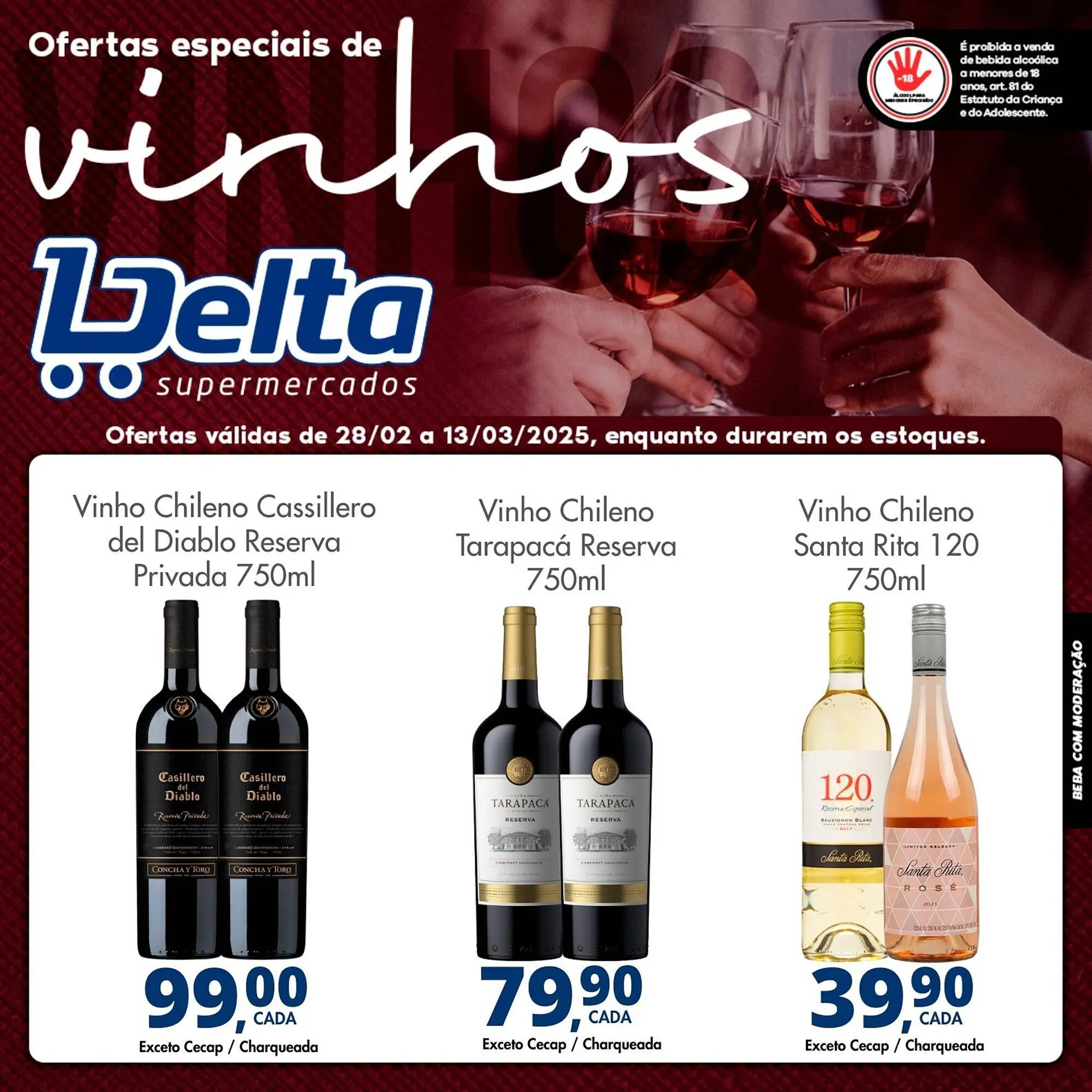 Encarte de Catálogo Delta Supermercados 1 de março até 13 de março 2025 - Pagina 1