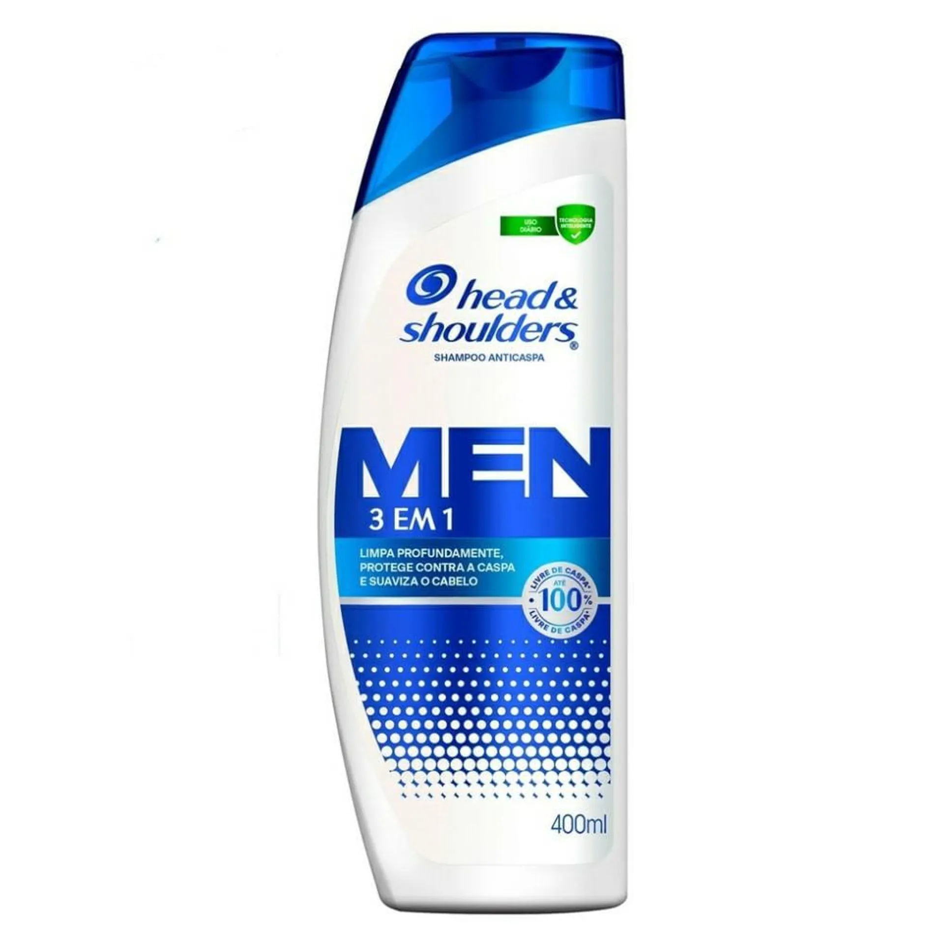 Shampoo Head & Shoulders Men 3 Em 1 400ml