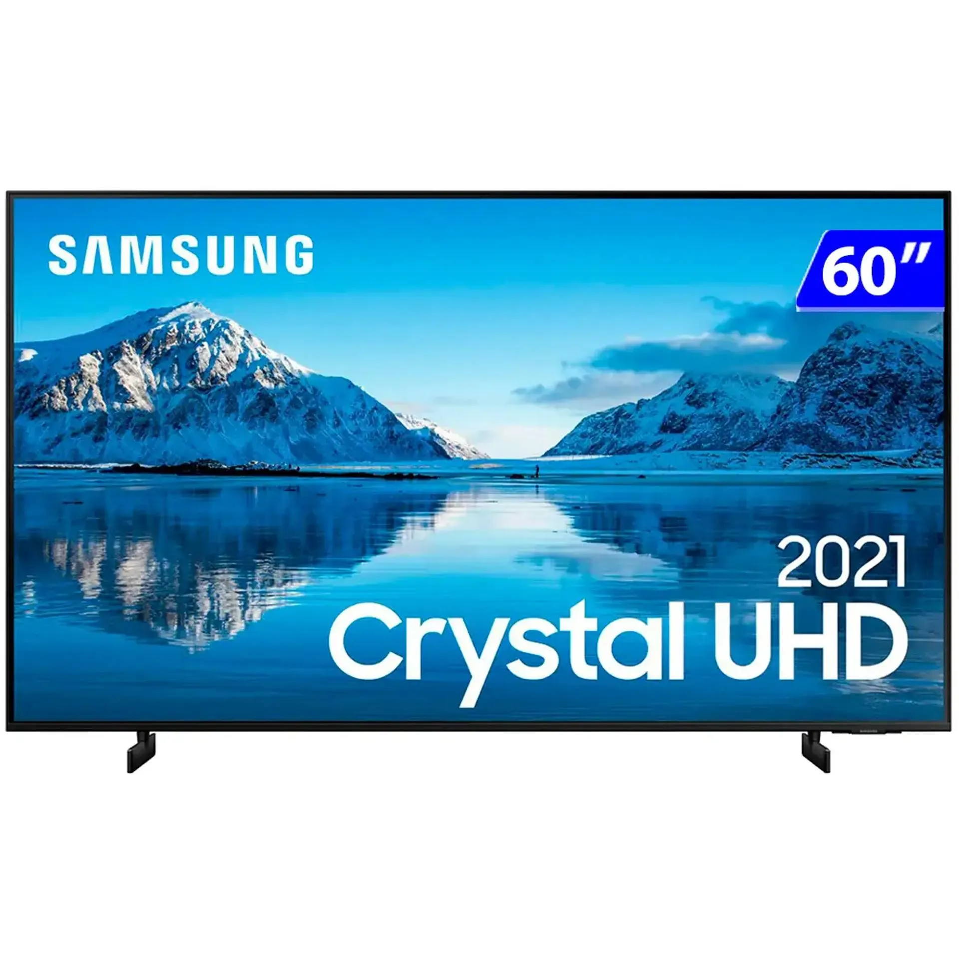 Smart TV Samsung UHD 60" 4K Wi-Fi Tizen Crystal Bluetooth 60AU8000