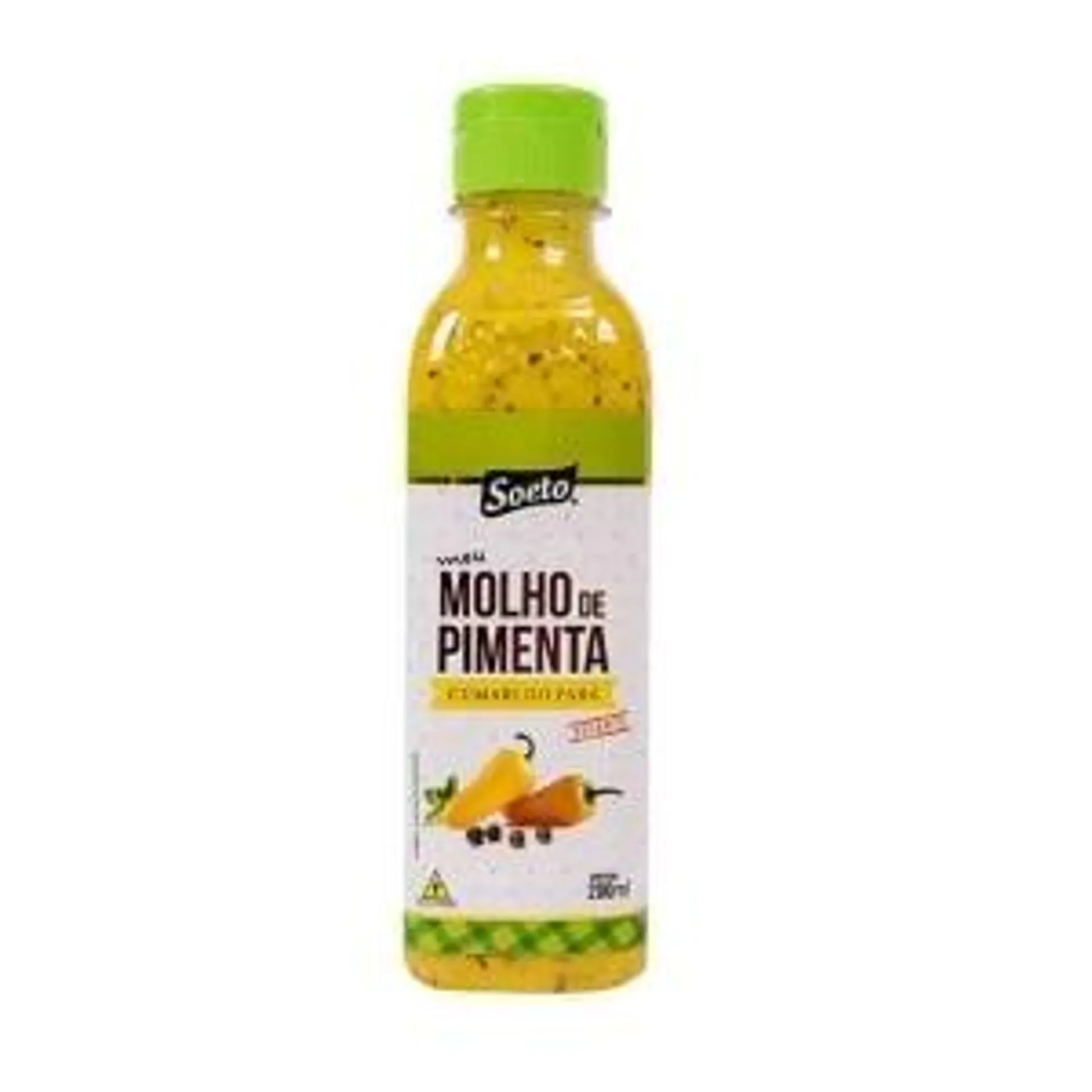 Molho de Pimenta Picante Soeto Cumari 200ml