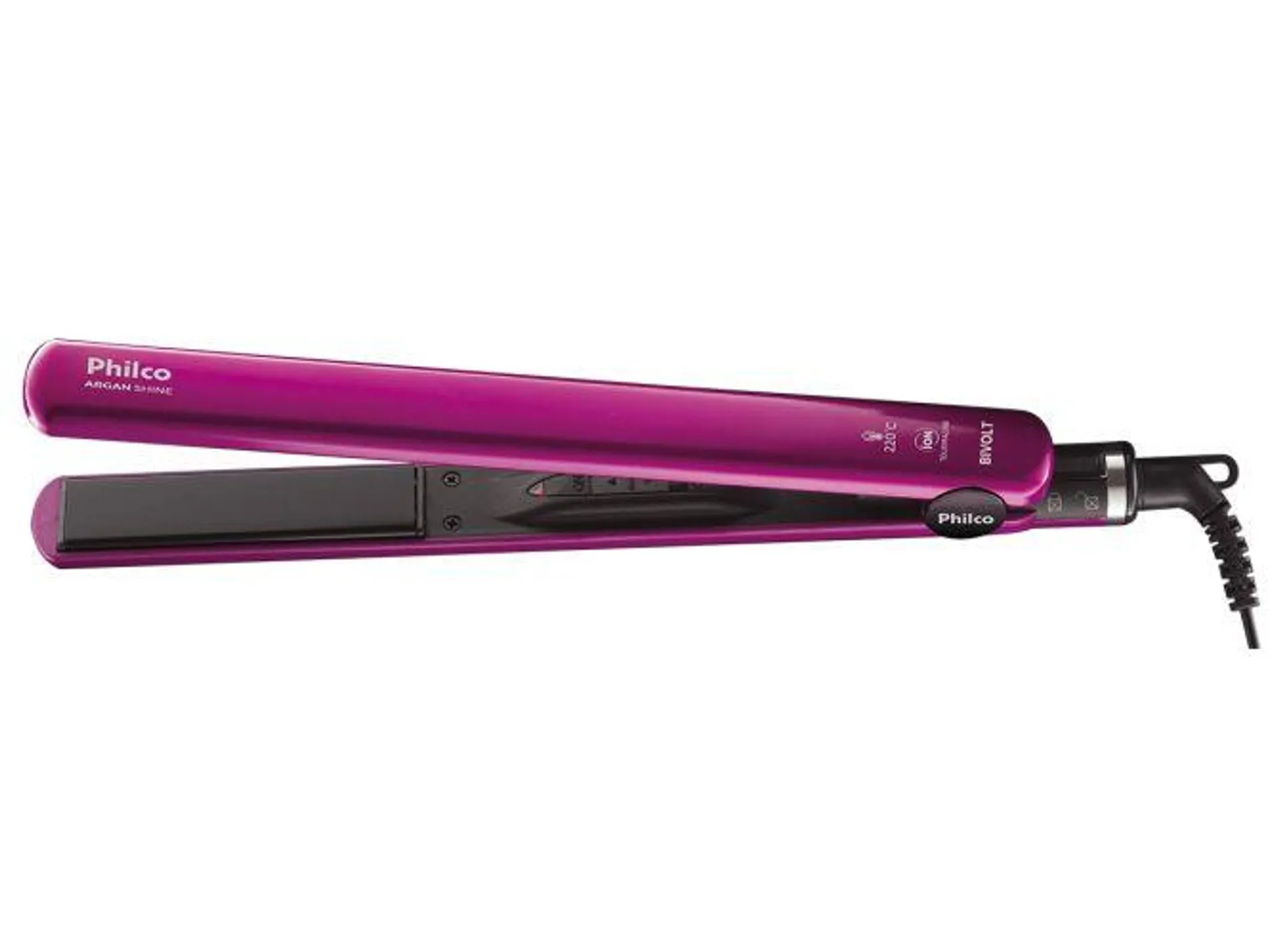 Prancha Alisadora Philco Argan Shine - Pink
