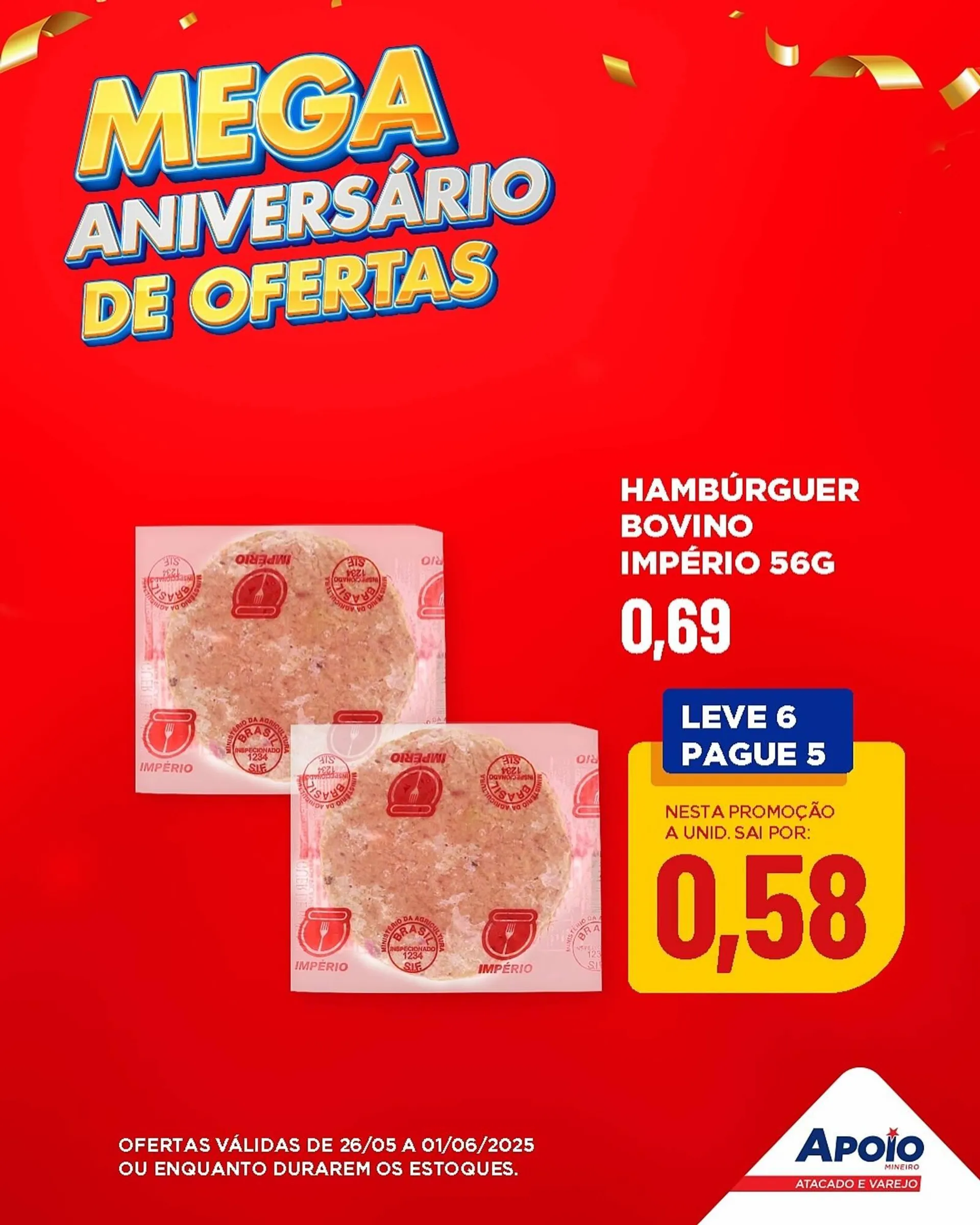 Encarte de Catálogo Apoio Mineiro 26 de maio até 1 de junho 2025 - Pagina 1