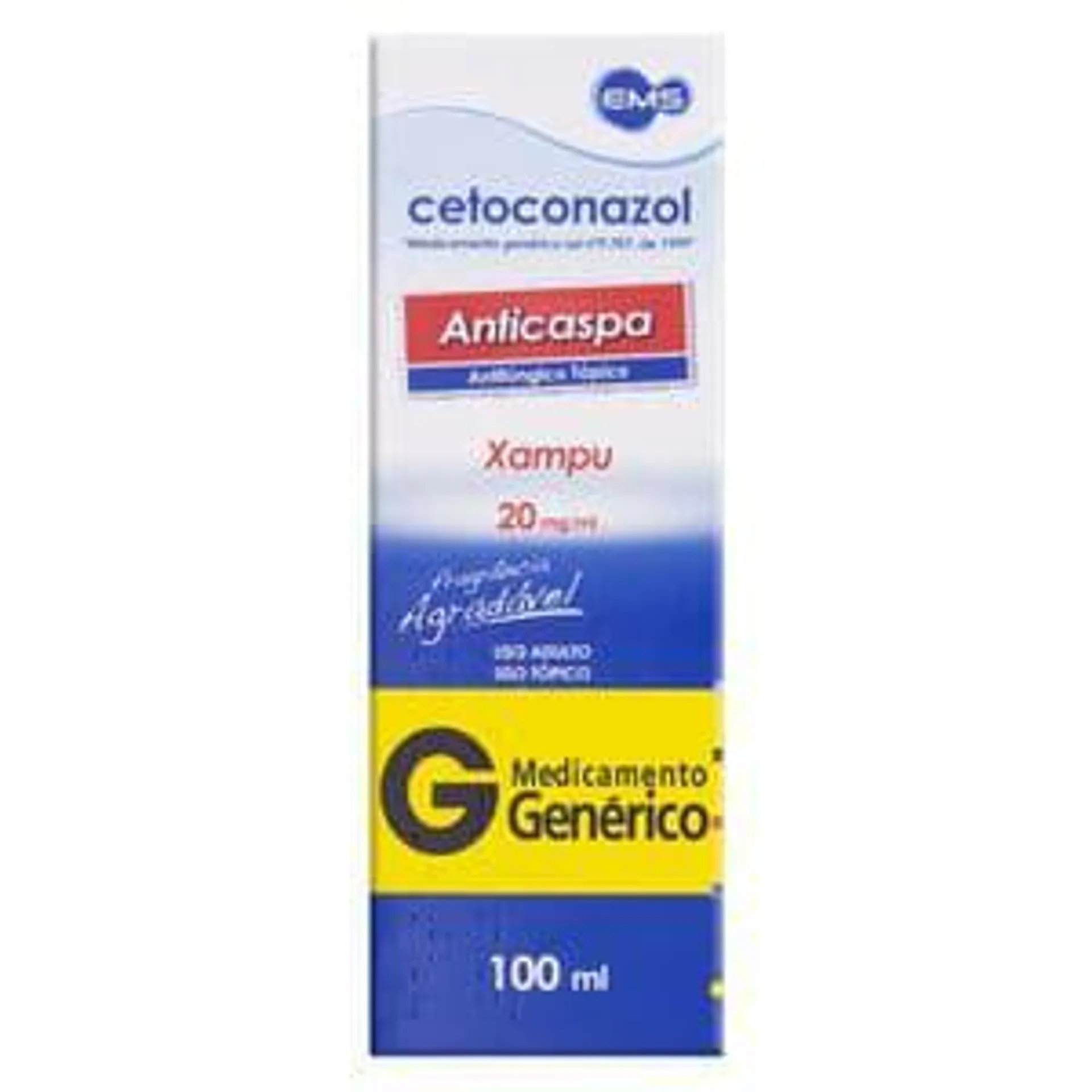 Shampoo Cetoconazol EMS 100ml