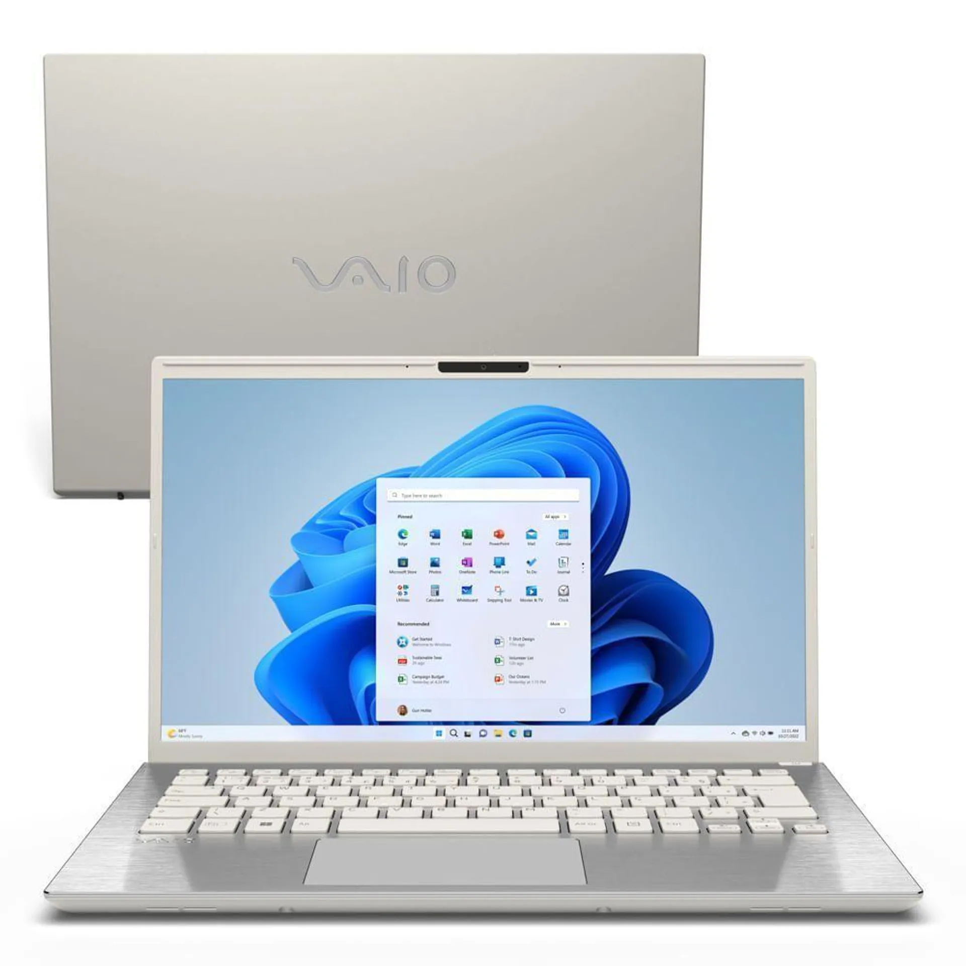 Notebook Vaio® F14 Intel® Core? I7-1255u Windows 11 Home 32gb Ram 512gb Leitor Digital ? Branco