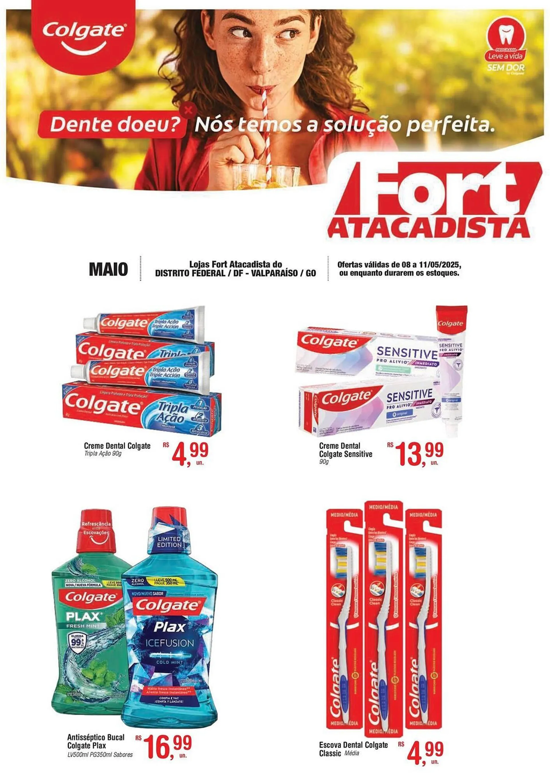 Encarte de Catálogo Fort Atacadista 8 de maio até 11 de maio 2025 - Pagina 1