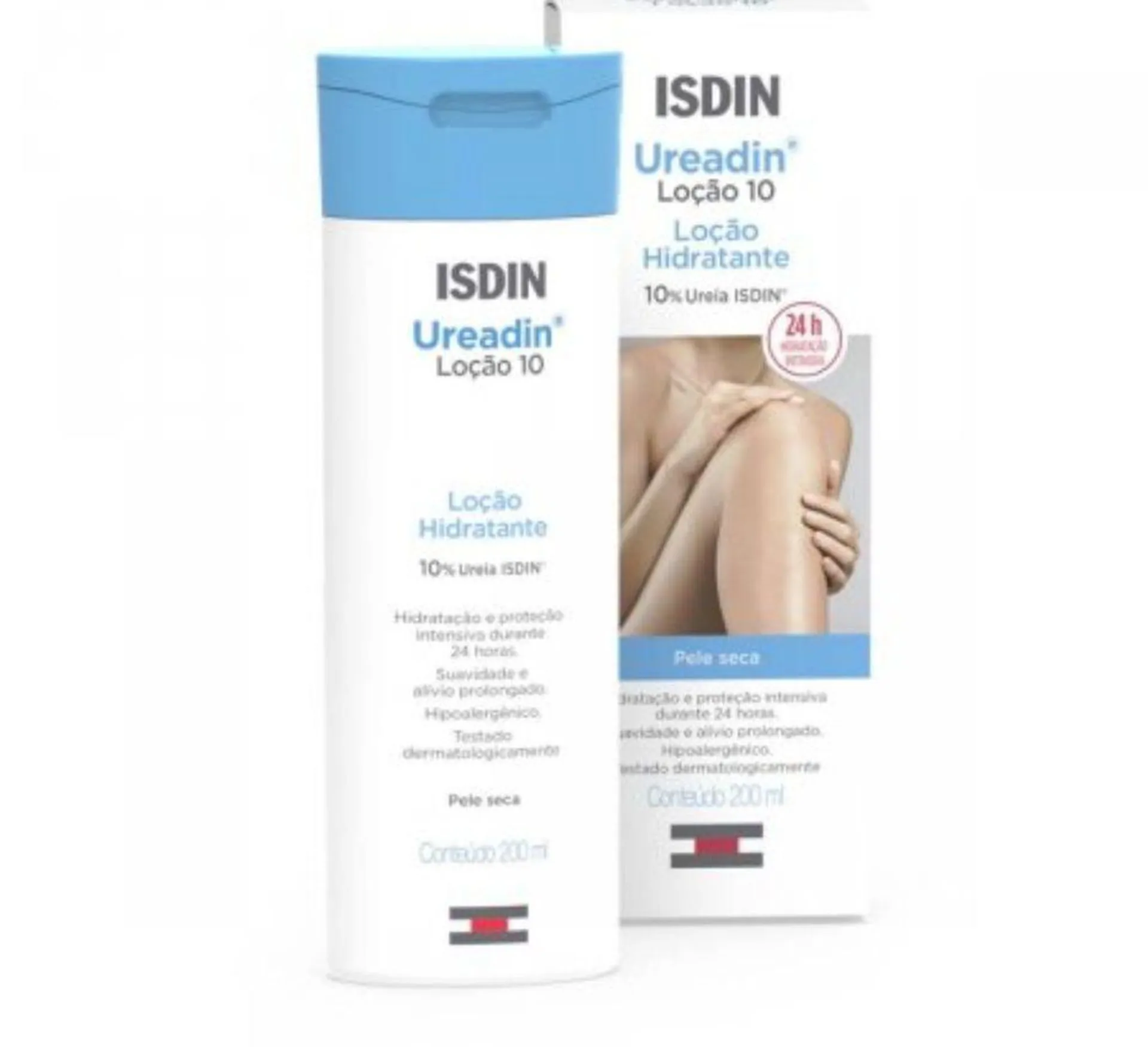 Loção Hidratante Corporal Isdin Ureadin 10% Pele Seca Com 200ml