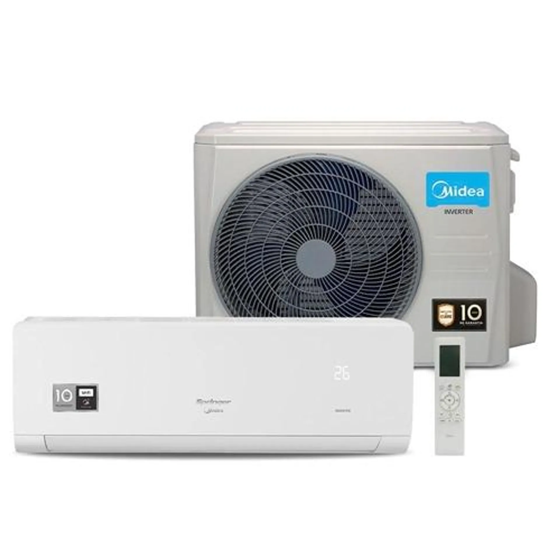 Ar Condicionado Split Inverter Springer Midea Xtreme Save Connect 12000 BTUS Quente/Frio 220V 38AGVQC12M5