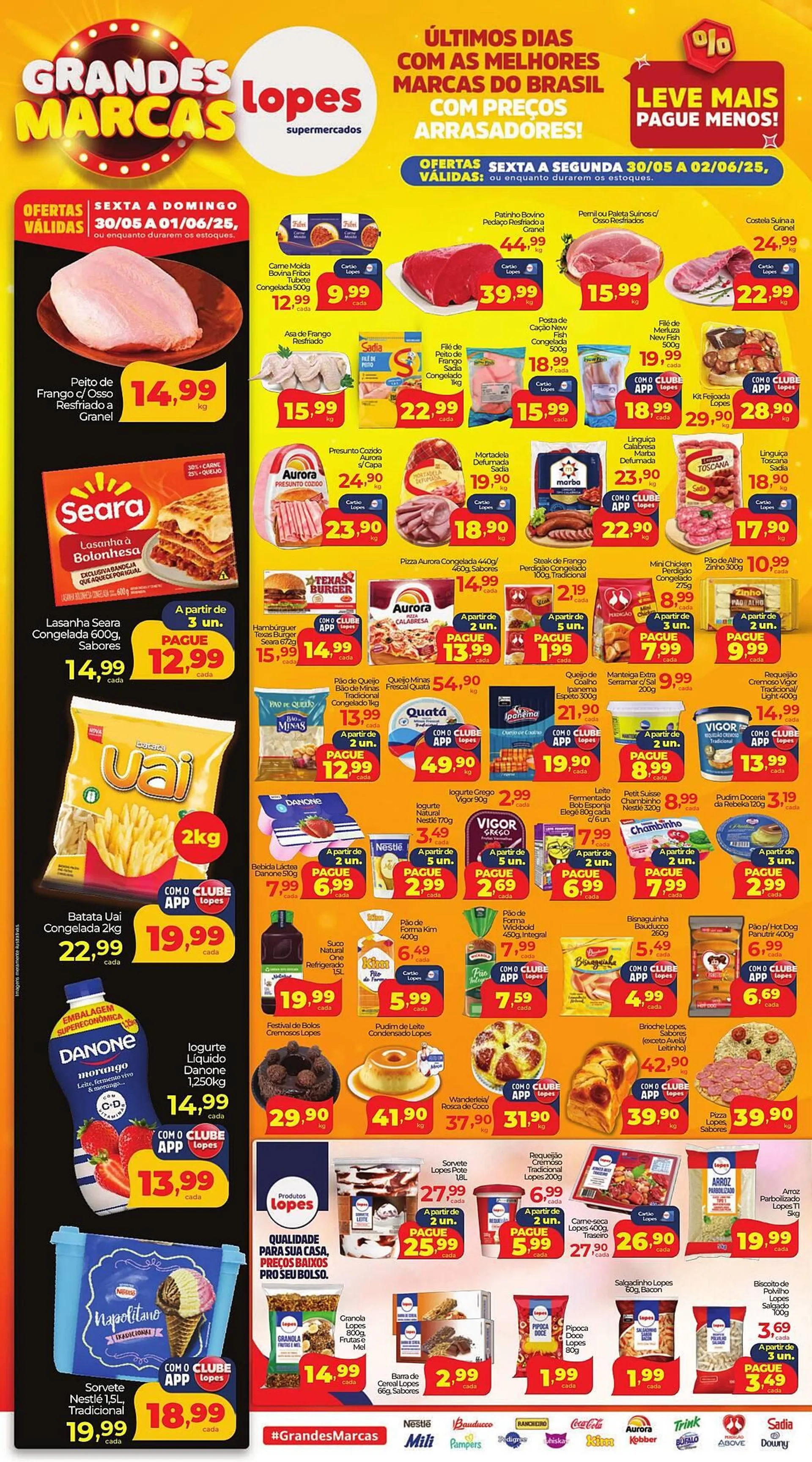 Encarte de Catálogo Lopes Supermercados 30 de maio até 1 de junho 2025 - Pagina 2