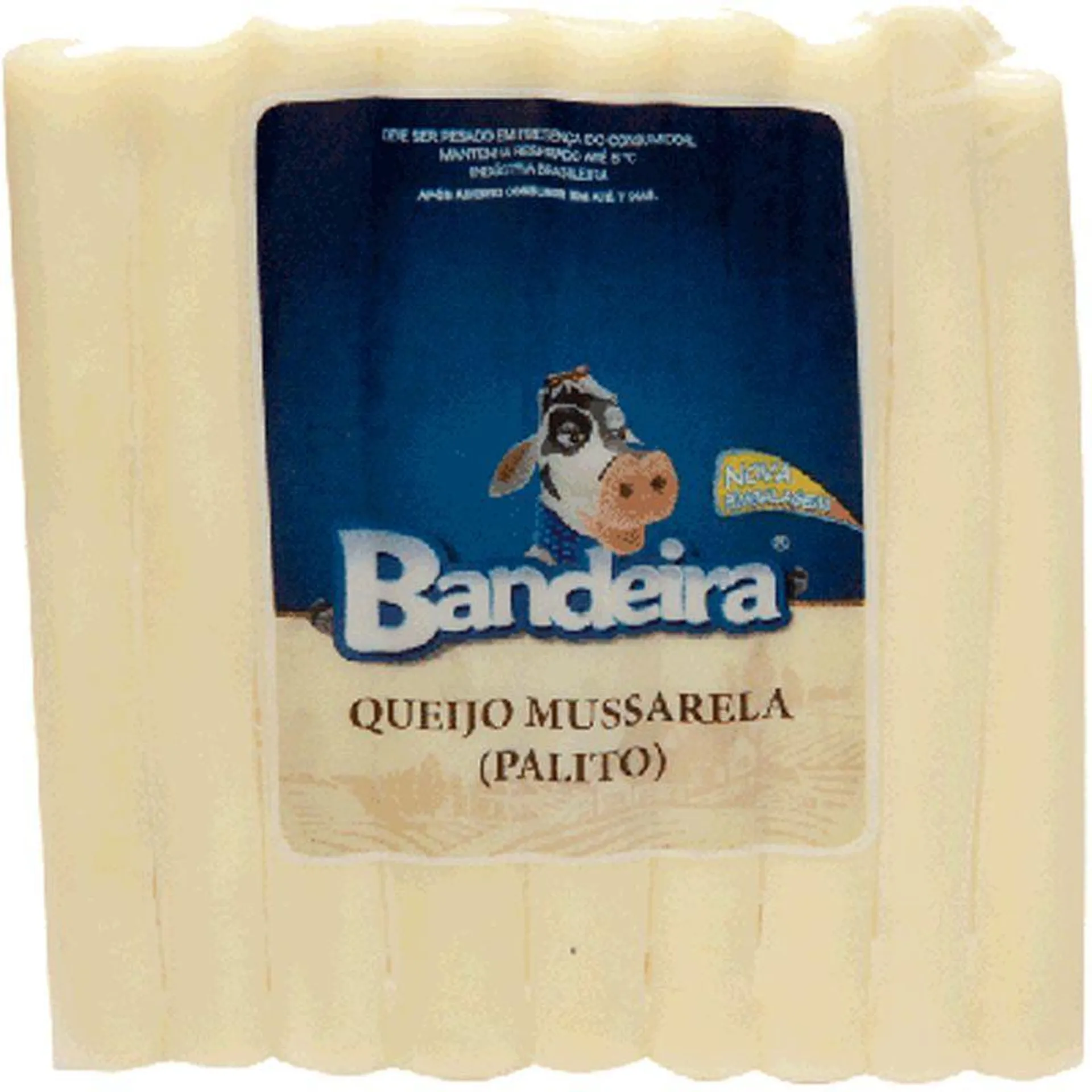 Queijo Muçarela Bandeira 250g Palito