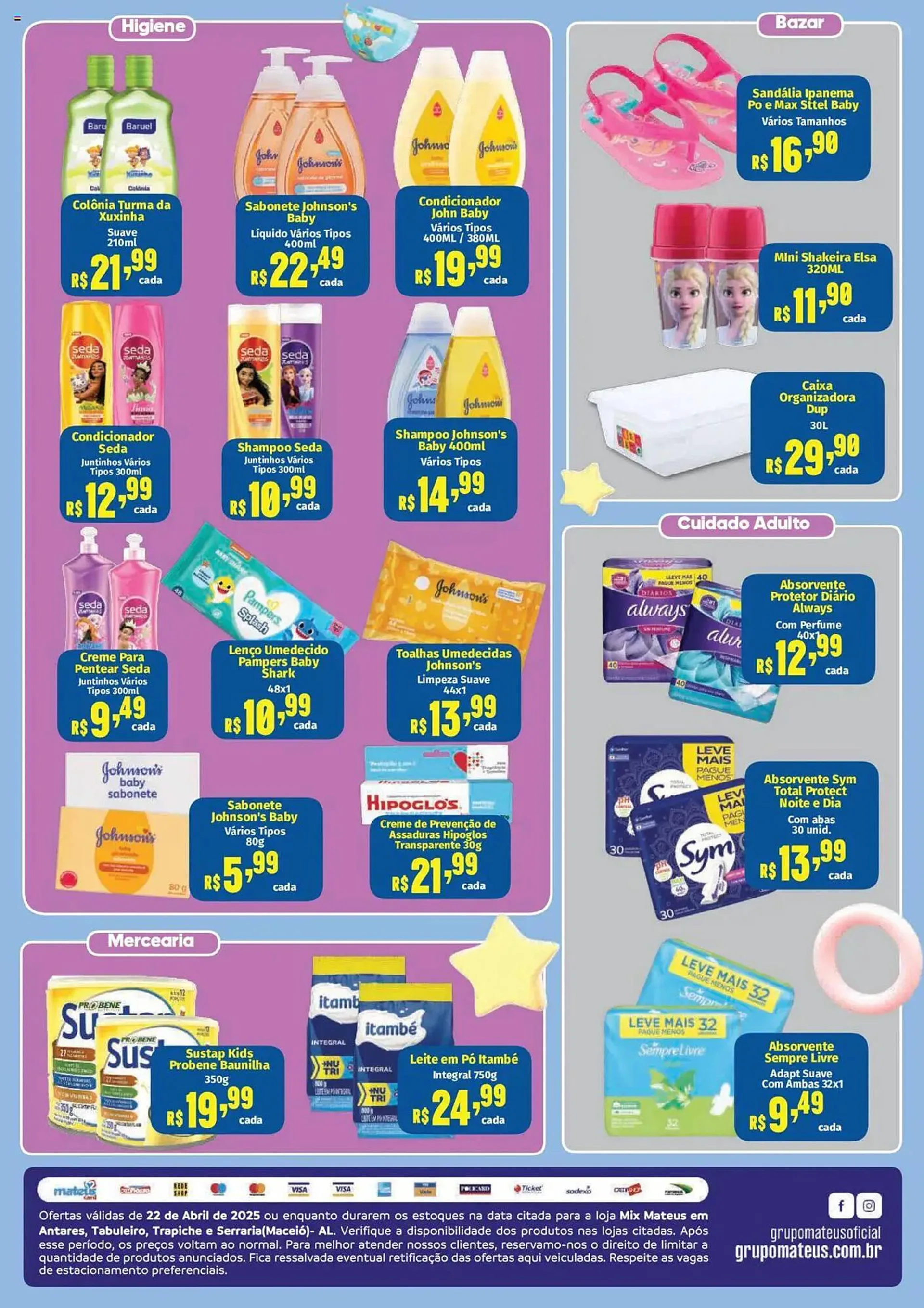 Encarte de Catálogo Supermercados Mateus 22 de abril até 22 de abril 2025 - Pagina 2