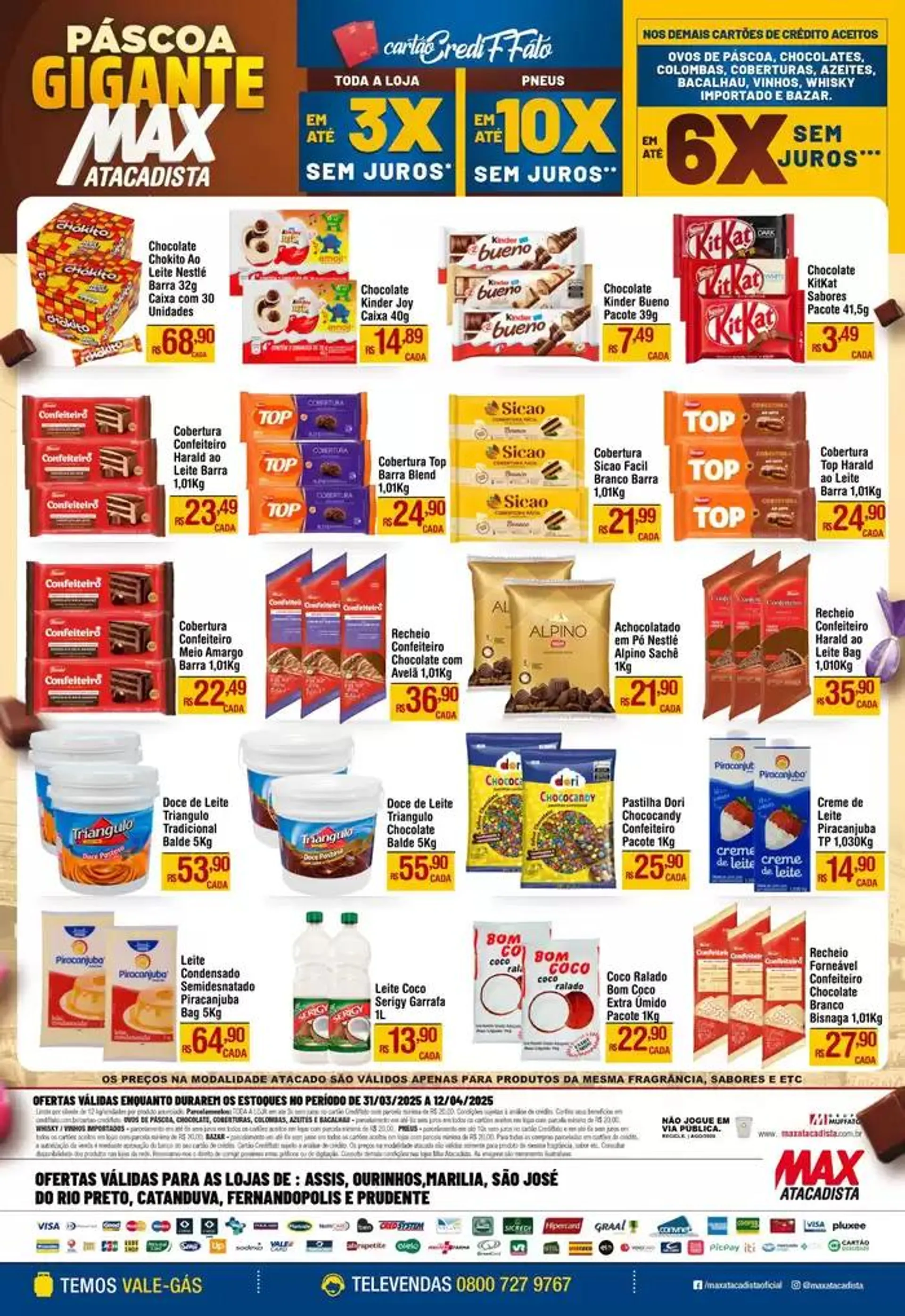 Encarte de Promoções especiais em andamento 31 de março até 12 de abril 2025 - Pagina 2