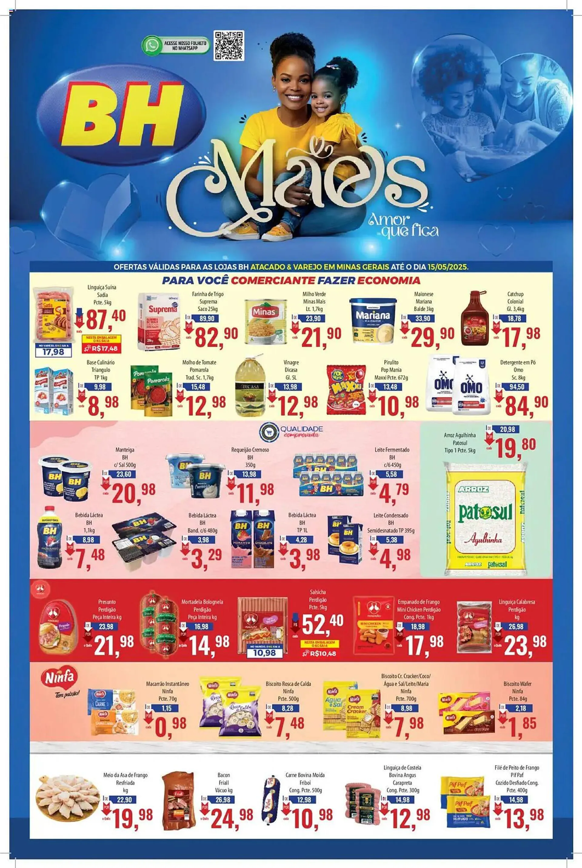 Encarte de Catálogo Supermercados BH 2 de maio até 15 de maio 2025 - Pagina 1