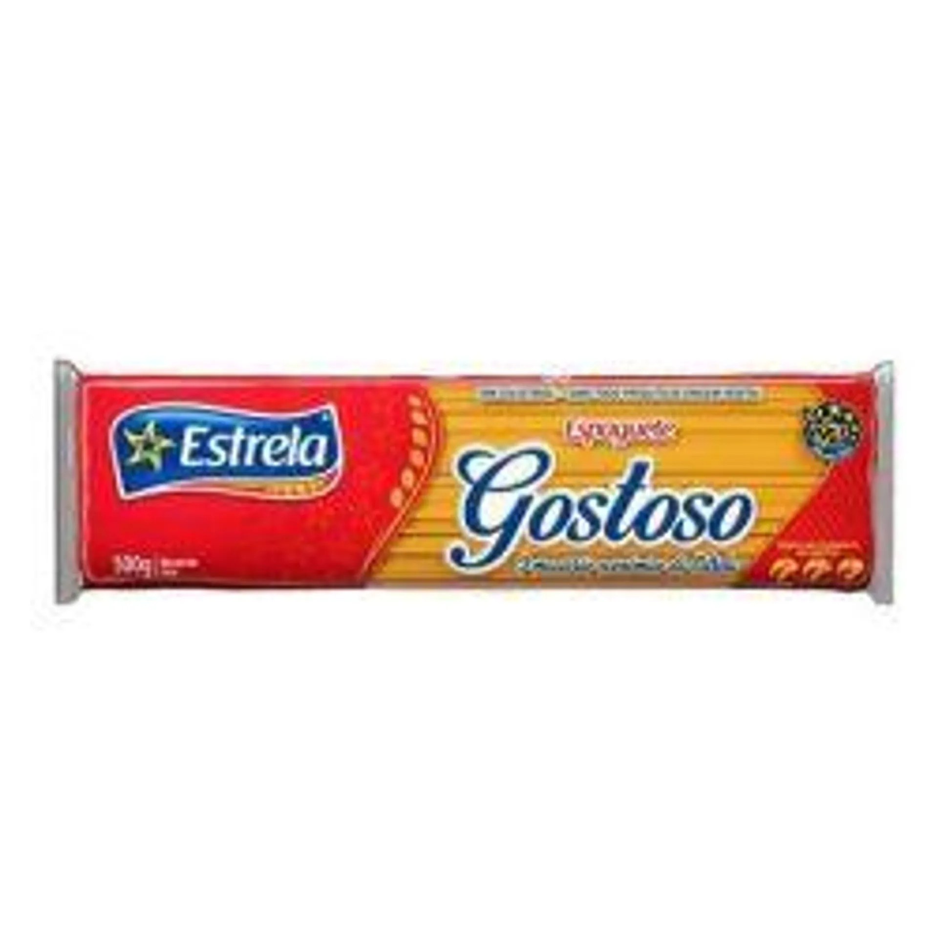 Macarrao Gostoso Estrela 400g Espaguete