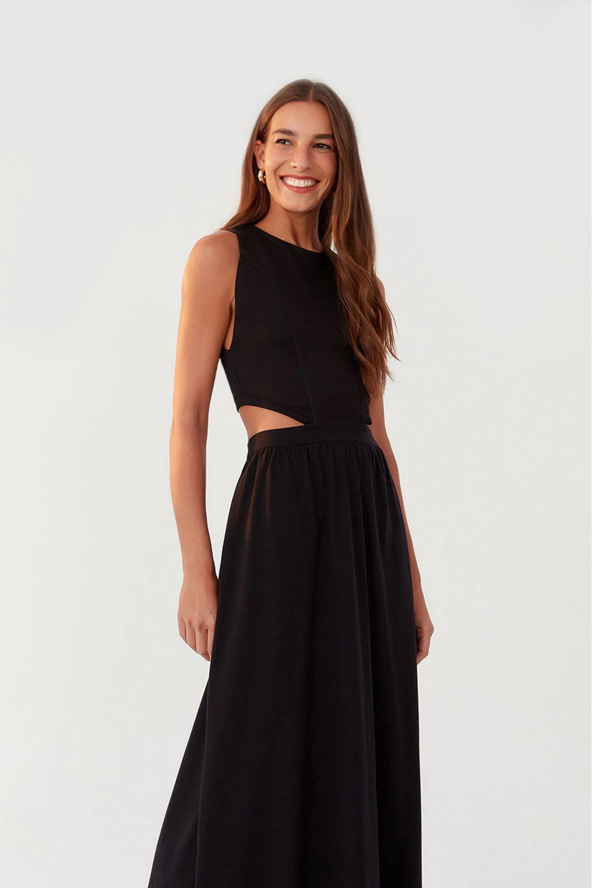 Vestido Mix Malha