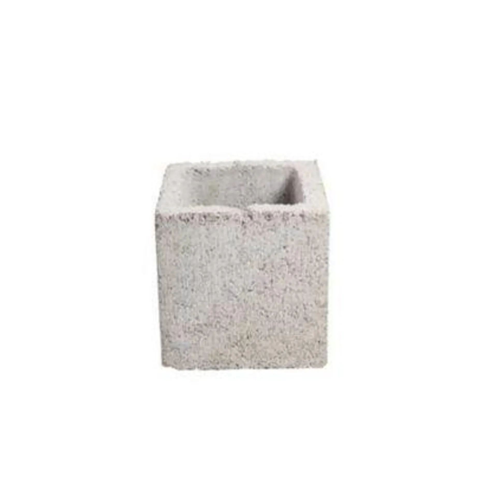 Bloco Estrutural Concreto Liso, Cinza, 19x19x19cm