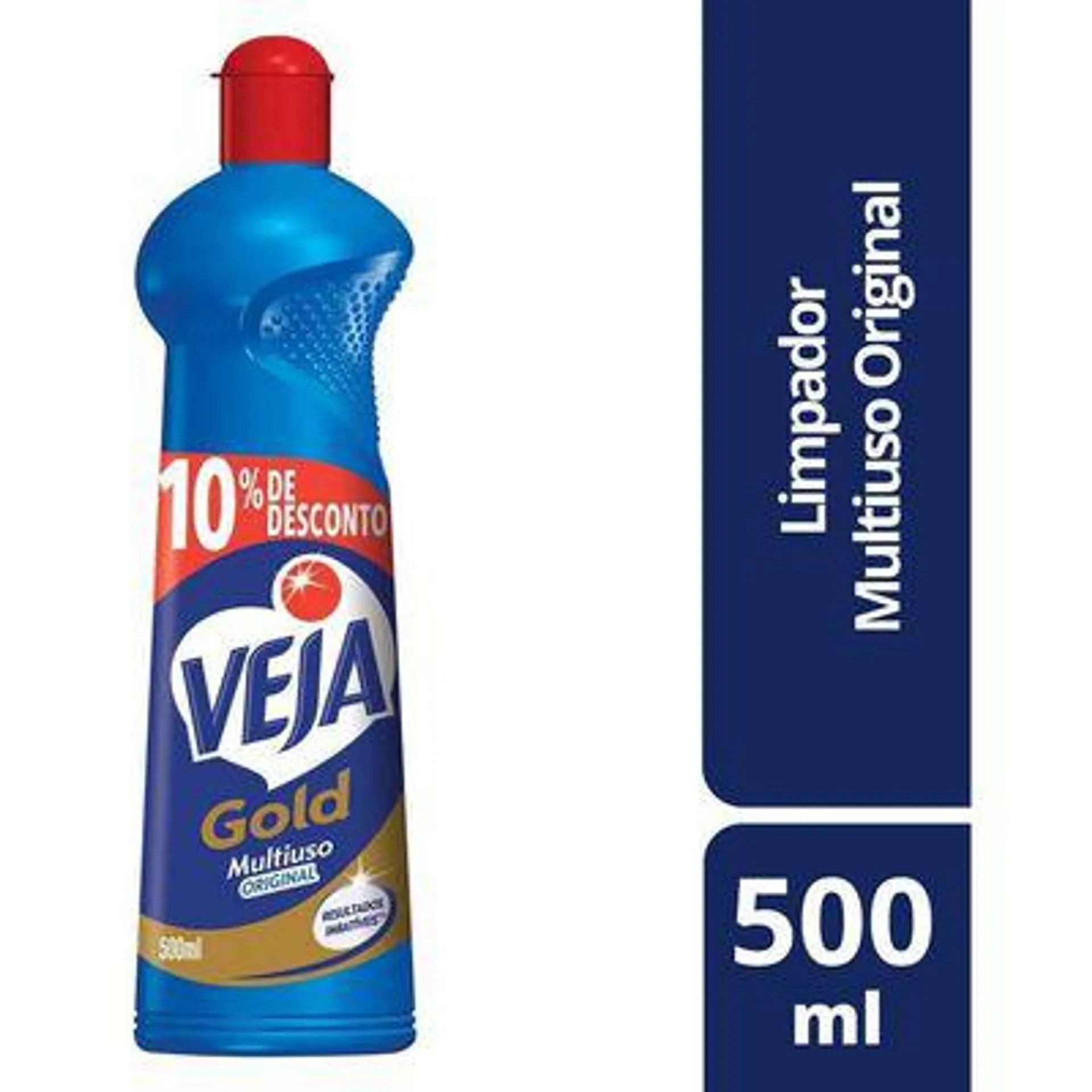 Limpador Multiuso Veja Gold Original 500ml com 10% de Desconto