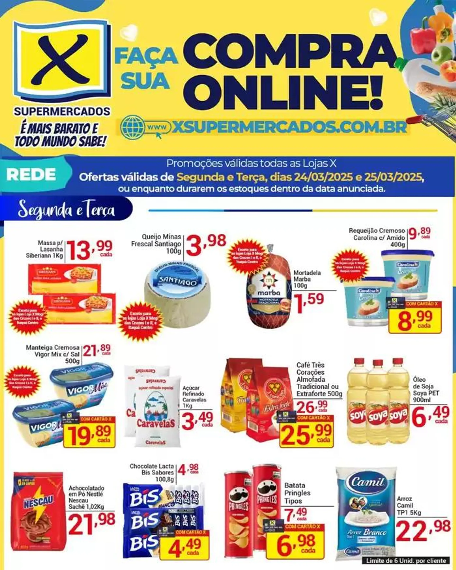 Encarte de Encarte X Supermercados 24 de março até 29 de março 2025 - Pagina 5