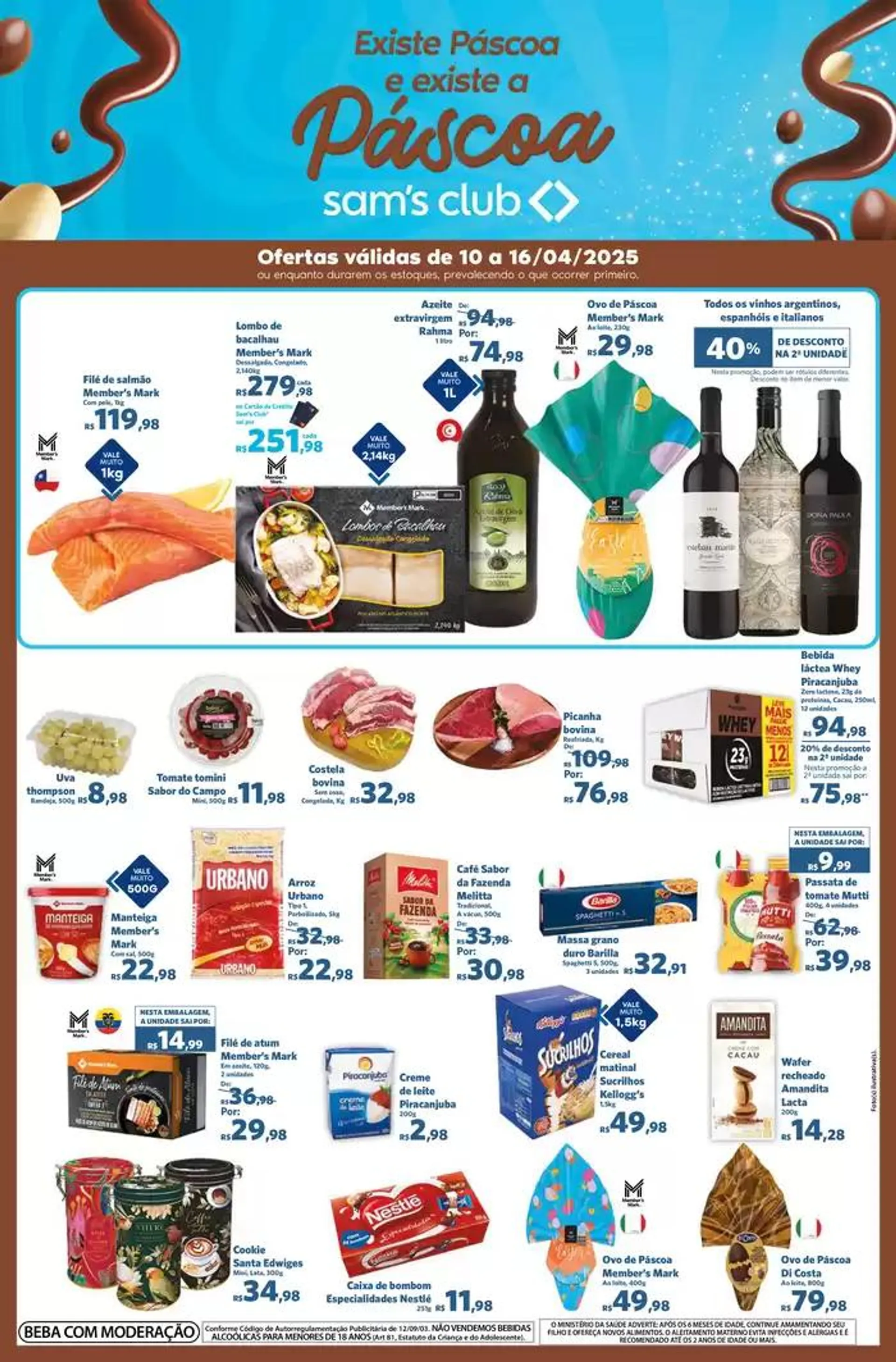 Encarte de Ofertas exclusivas e pechinchas 10 de abril até 16 de abril 2025 - Pagina 1