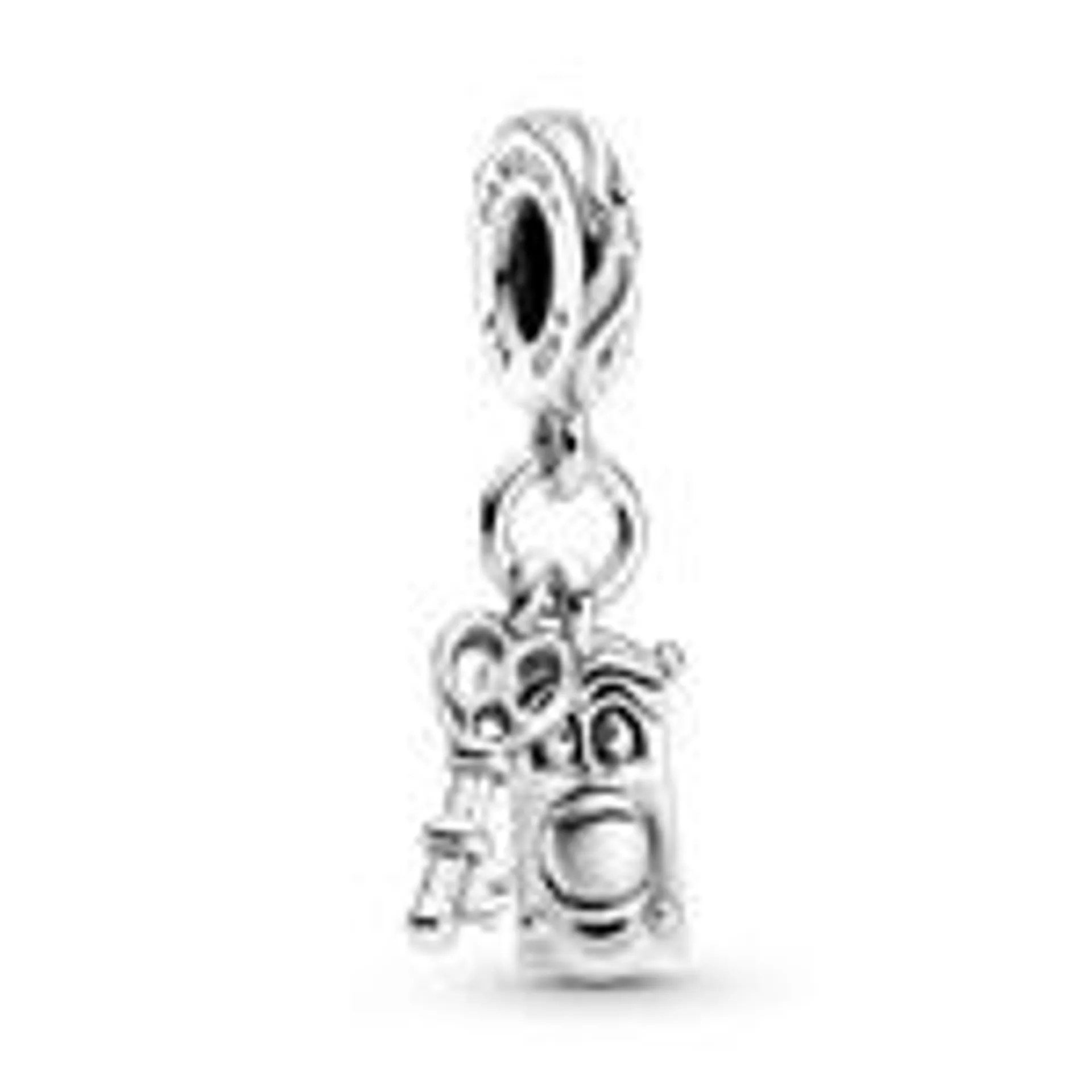 Charm Pendente Chave E Maçaneta-Alice Do País Das Maravilhas