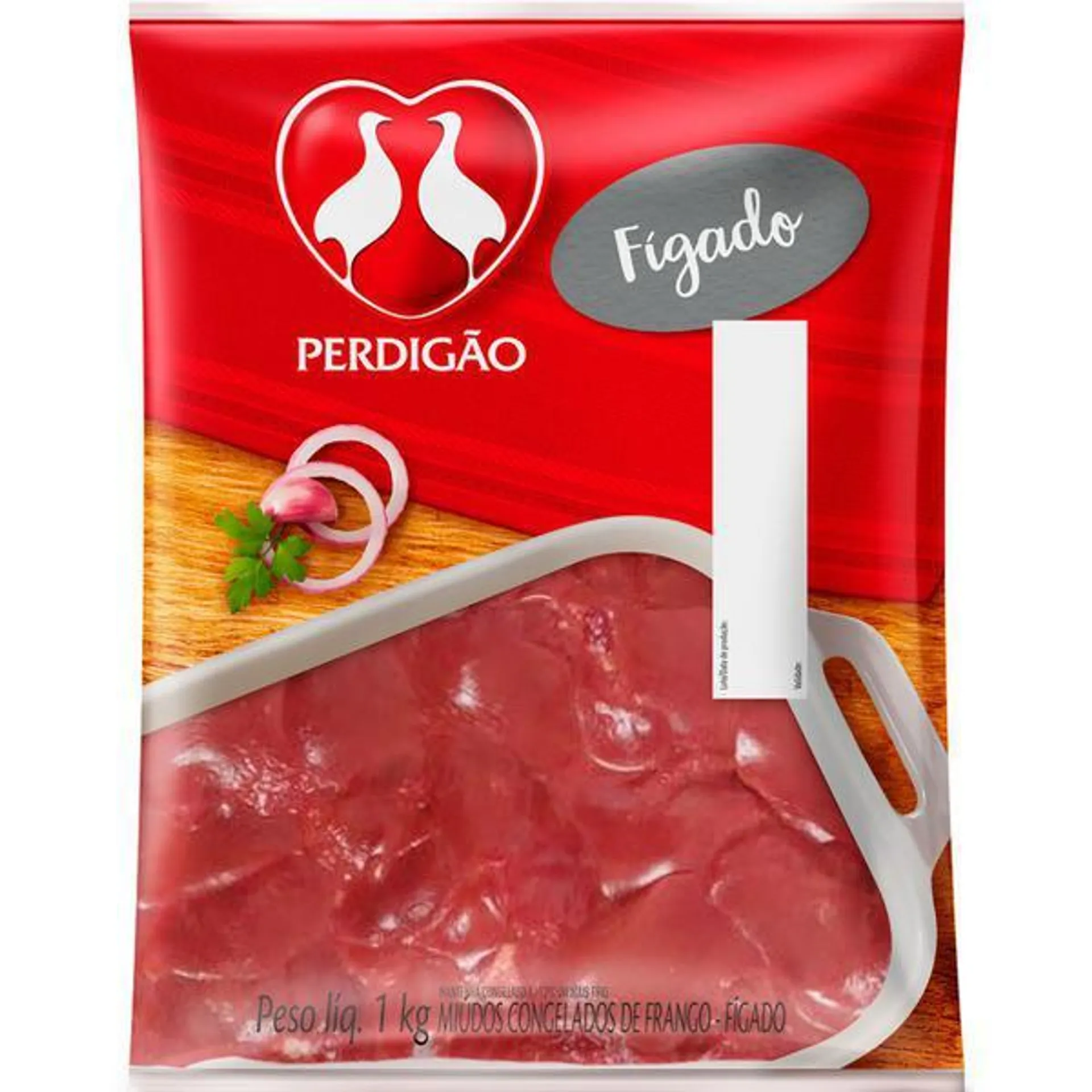 Fígado de Frango Congelado Perdigão 1kg