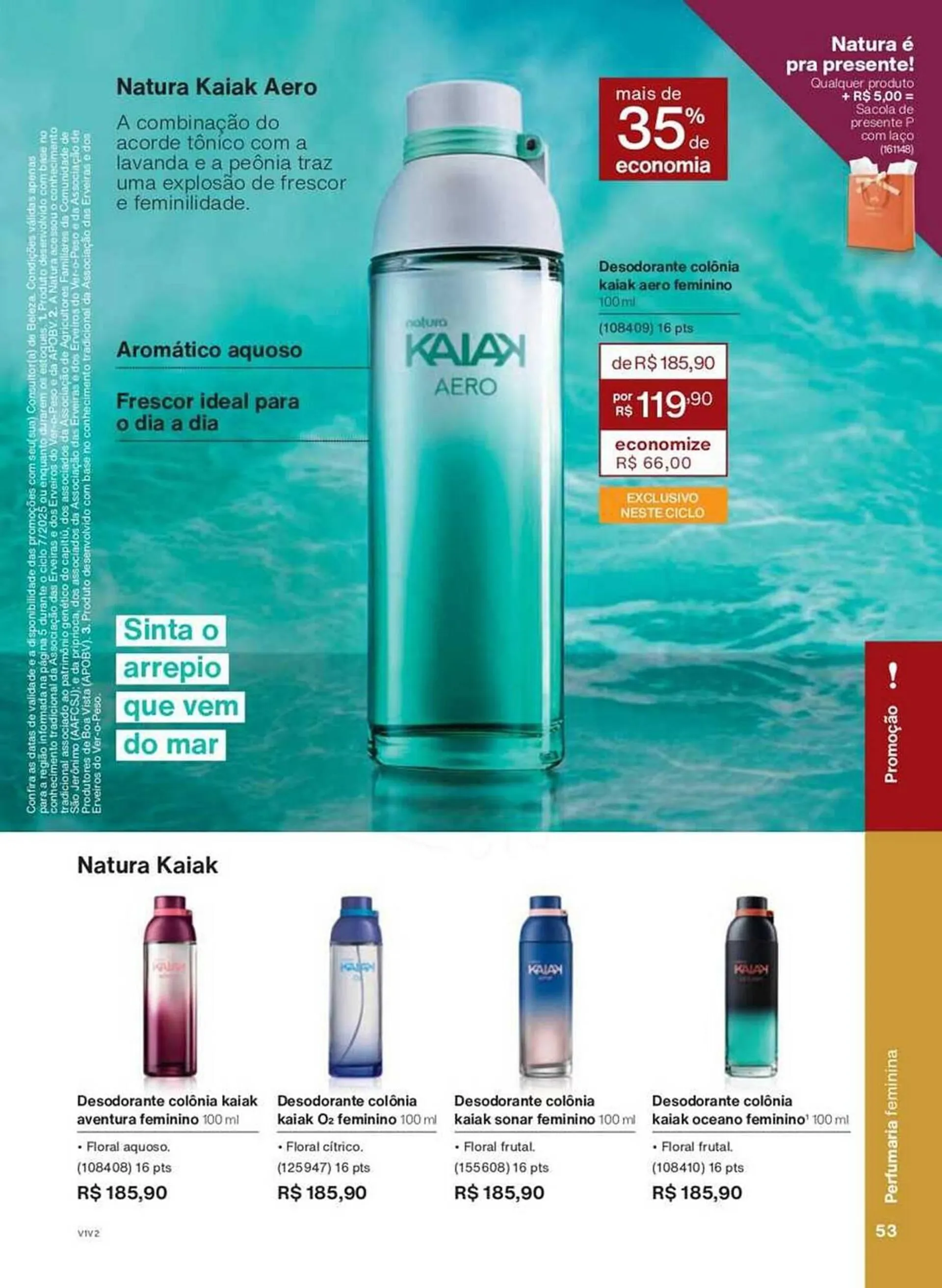 Encarte de Catálogo Natura 28 de abril até 30 de junho 2025 - Pagina 53