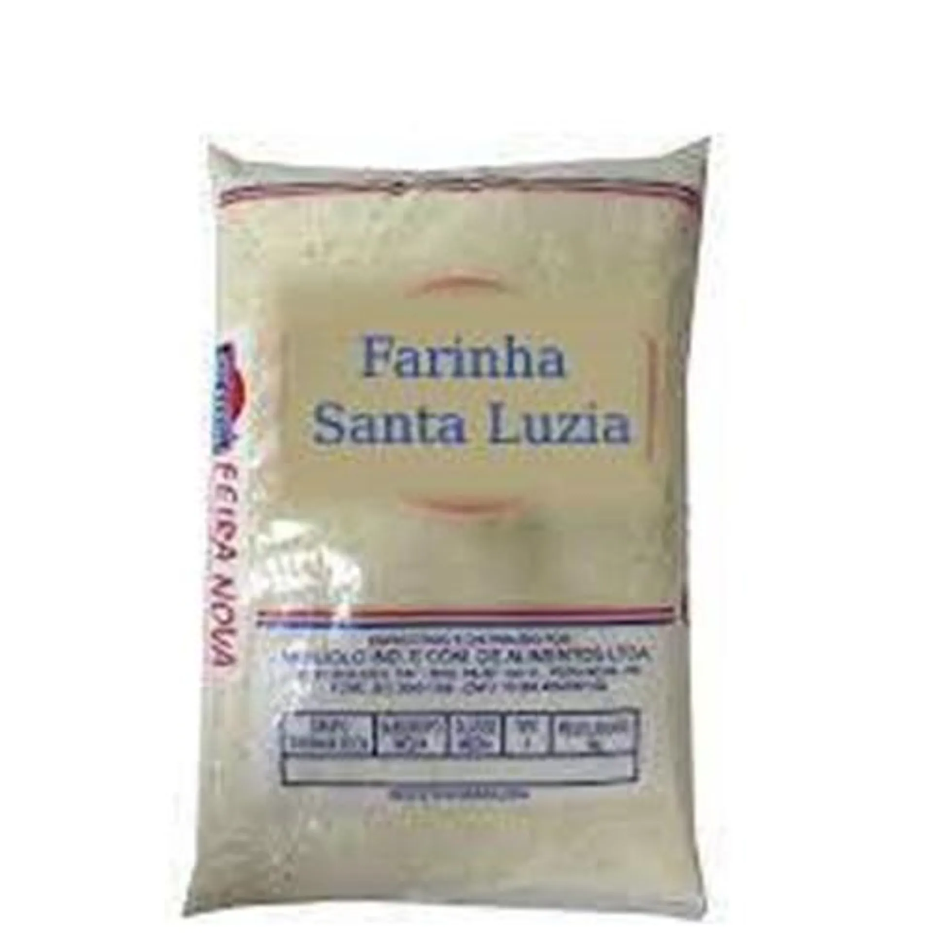 Farinha de Mandioca Crua Fina Santa Luzia Pacote 500G