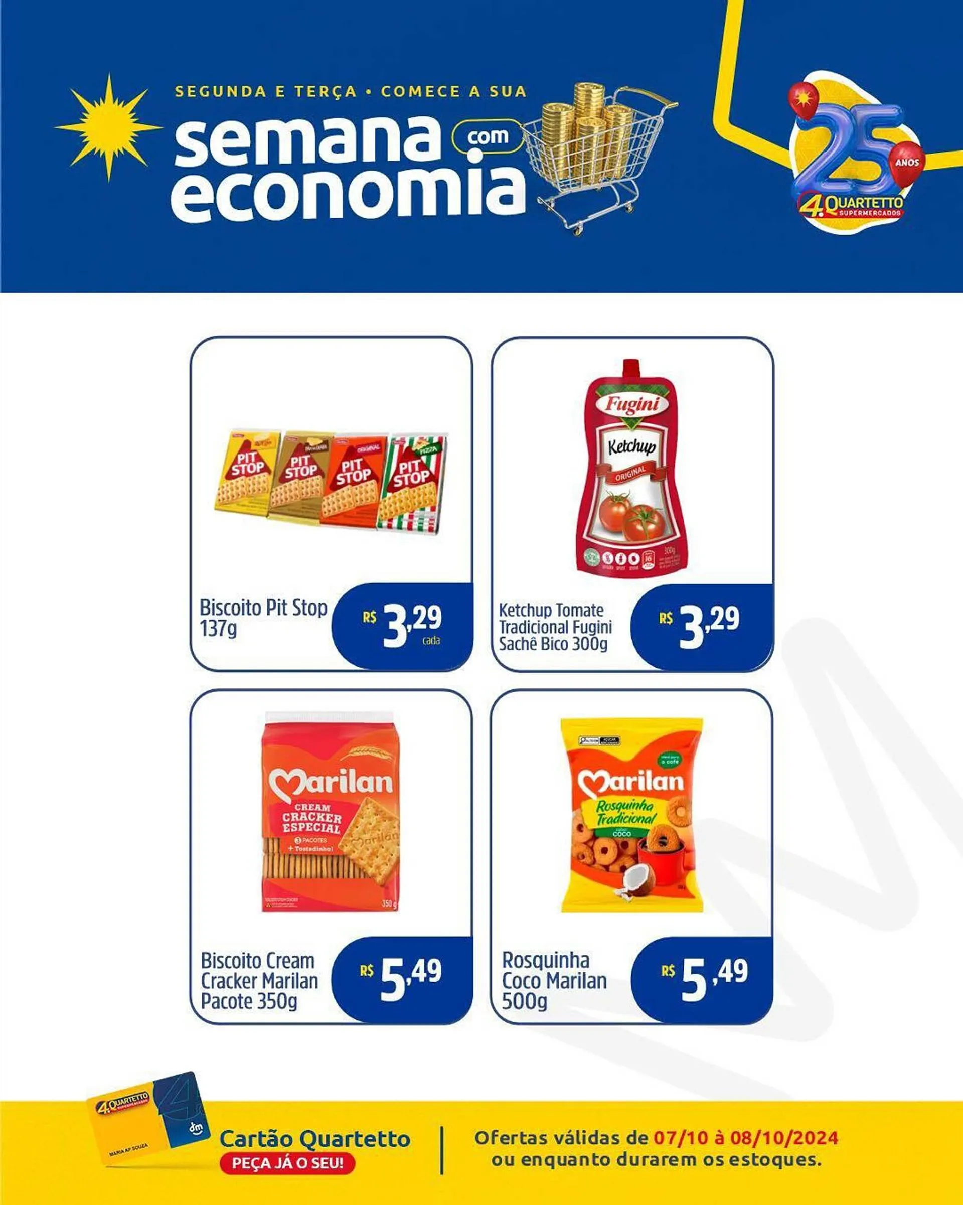 Encarte de Catálogo Quartetto Supermercados 7 de outubro até 8 de outubro 2024 - Pagina 2