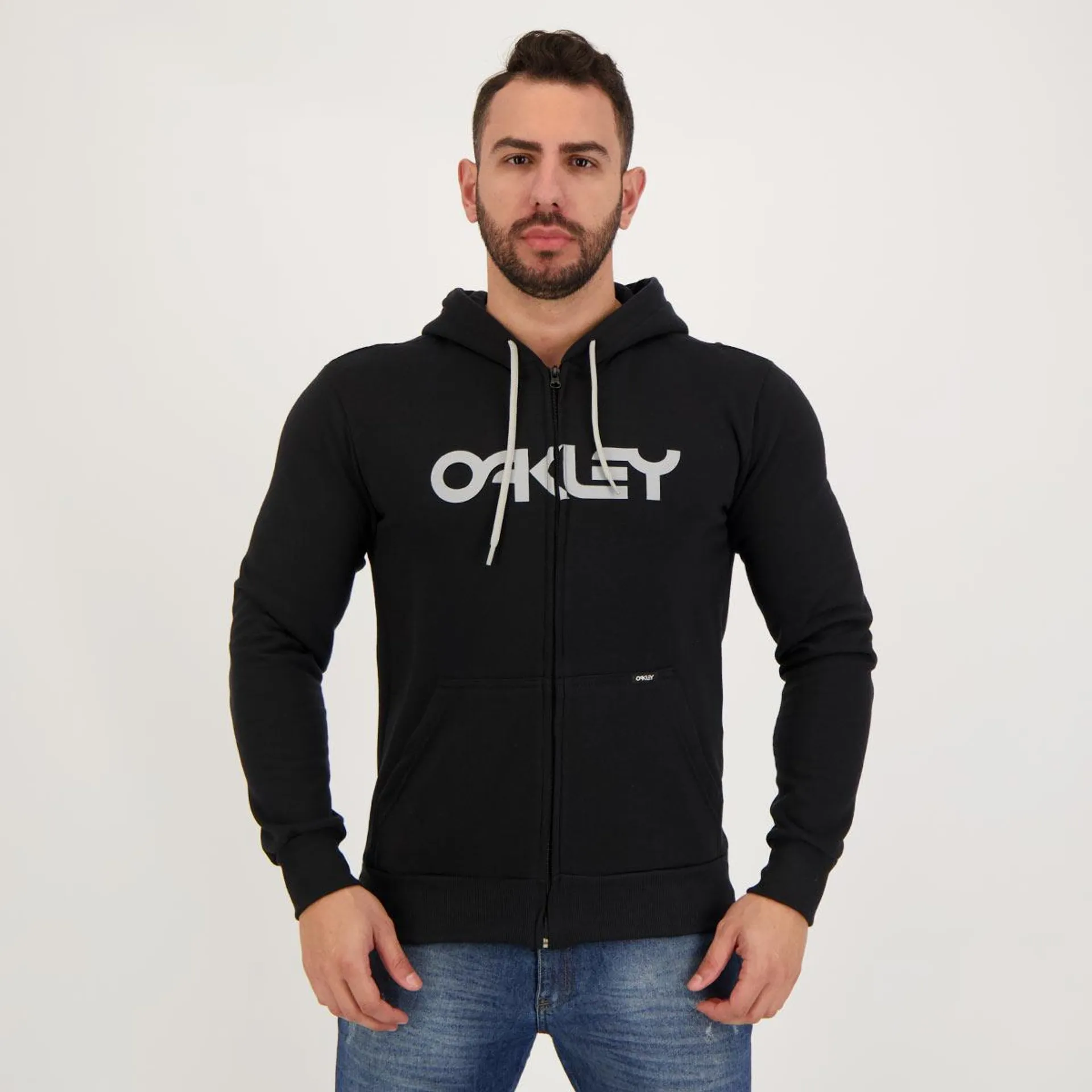 Jaqueta Oakley Mark II F/Z Hoodie Preta