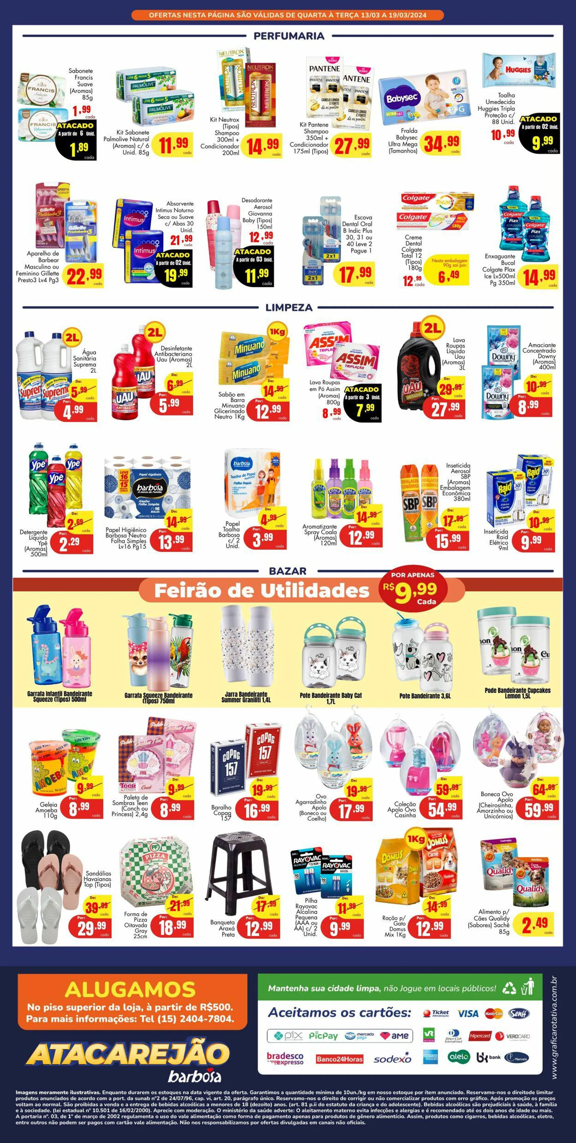 Encarte de Barbosa Supermercados 13 de março até 19 de março 2024 - Pagina 4
