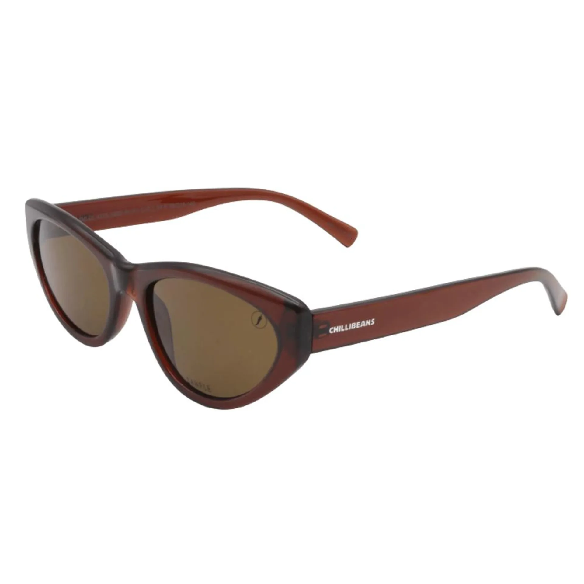 Óculos de Sol Feminino Chilli Beans Gatinho Marrom - OC.CL.4313.0202 M