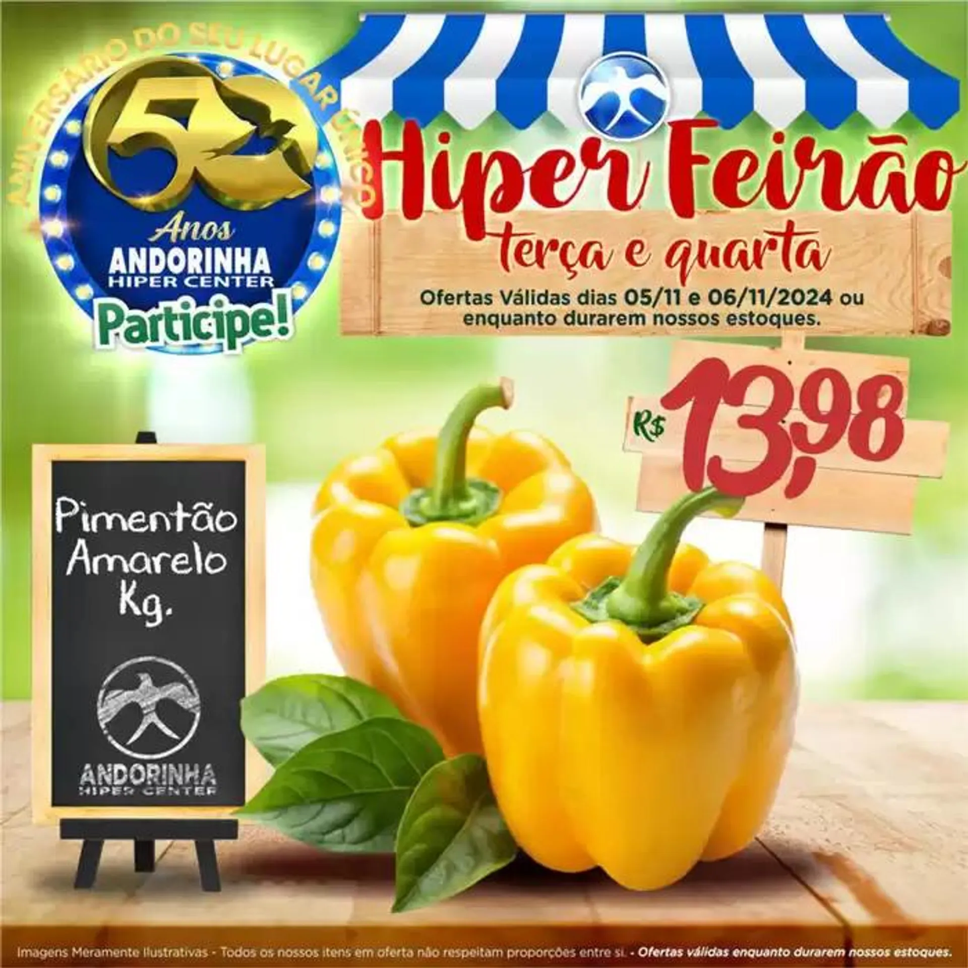 Encarte de Andorinha Hipermercado Hiper Feirão 5 de novembro até 6 de novembro 2024 - Pagina 15