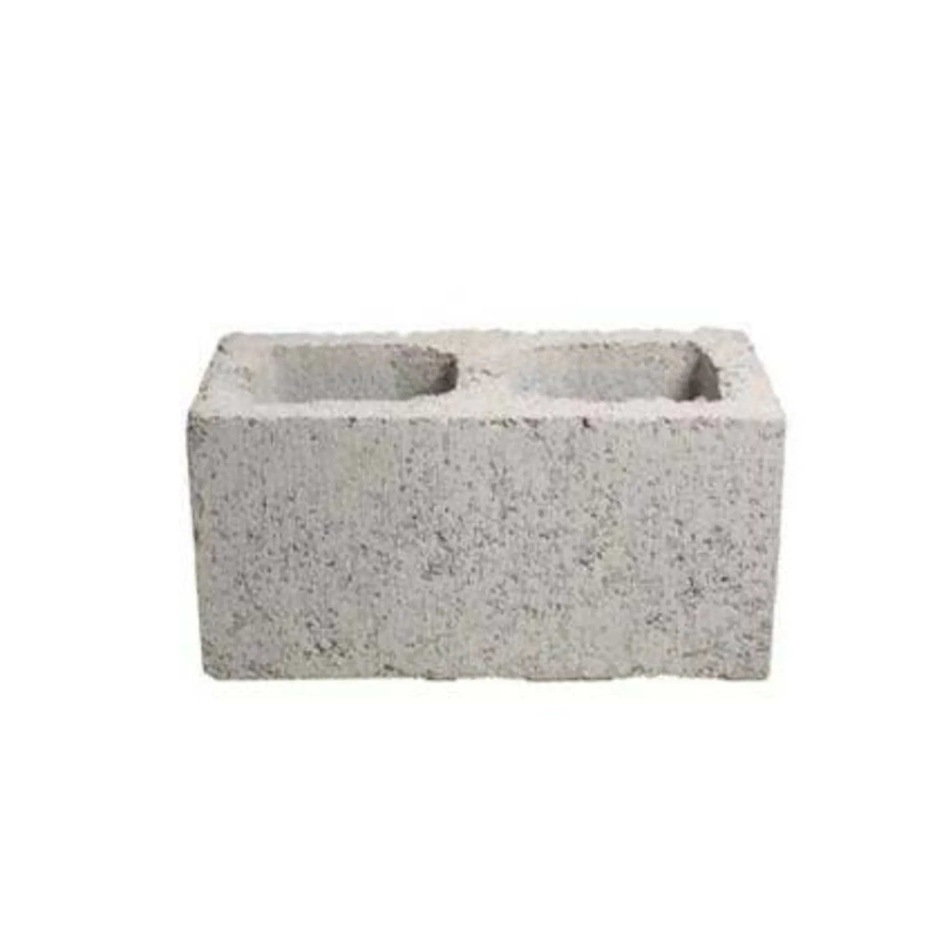 Bloco Estrutural Concreto Liso Cinza 19x19x39cm JCR Blocos