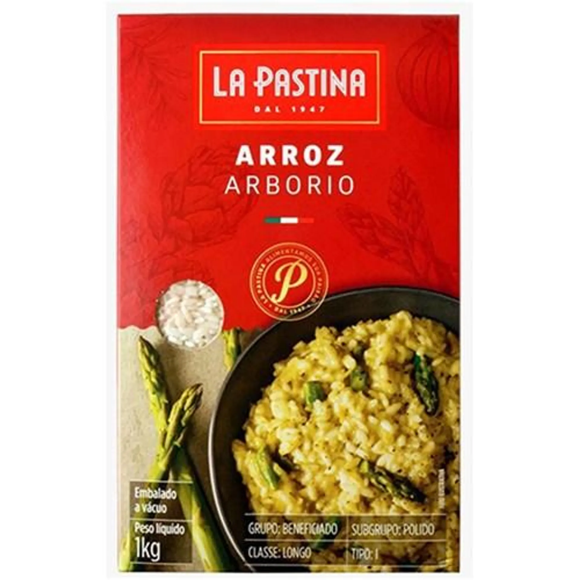 Arroz Arborio Italiano La Pastina 1kg