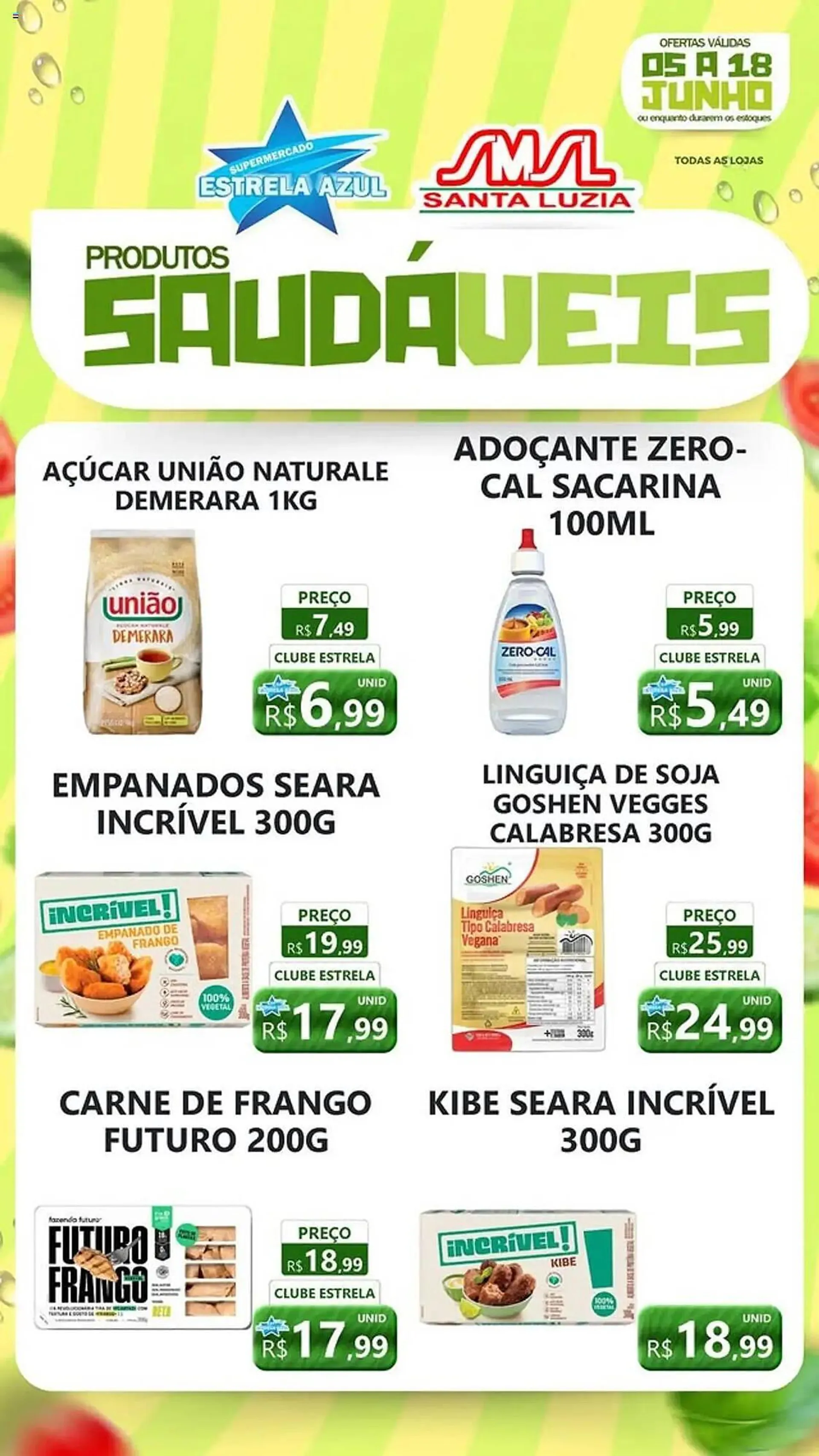Encarte de Catálogo Supermercado Estrela Azul 5 de junho até 19 de junho 2025 - Pagina 3