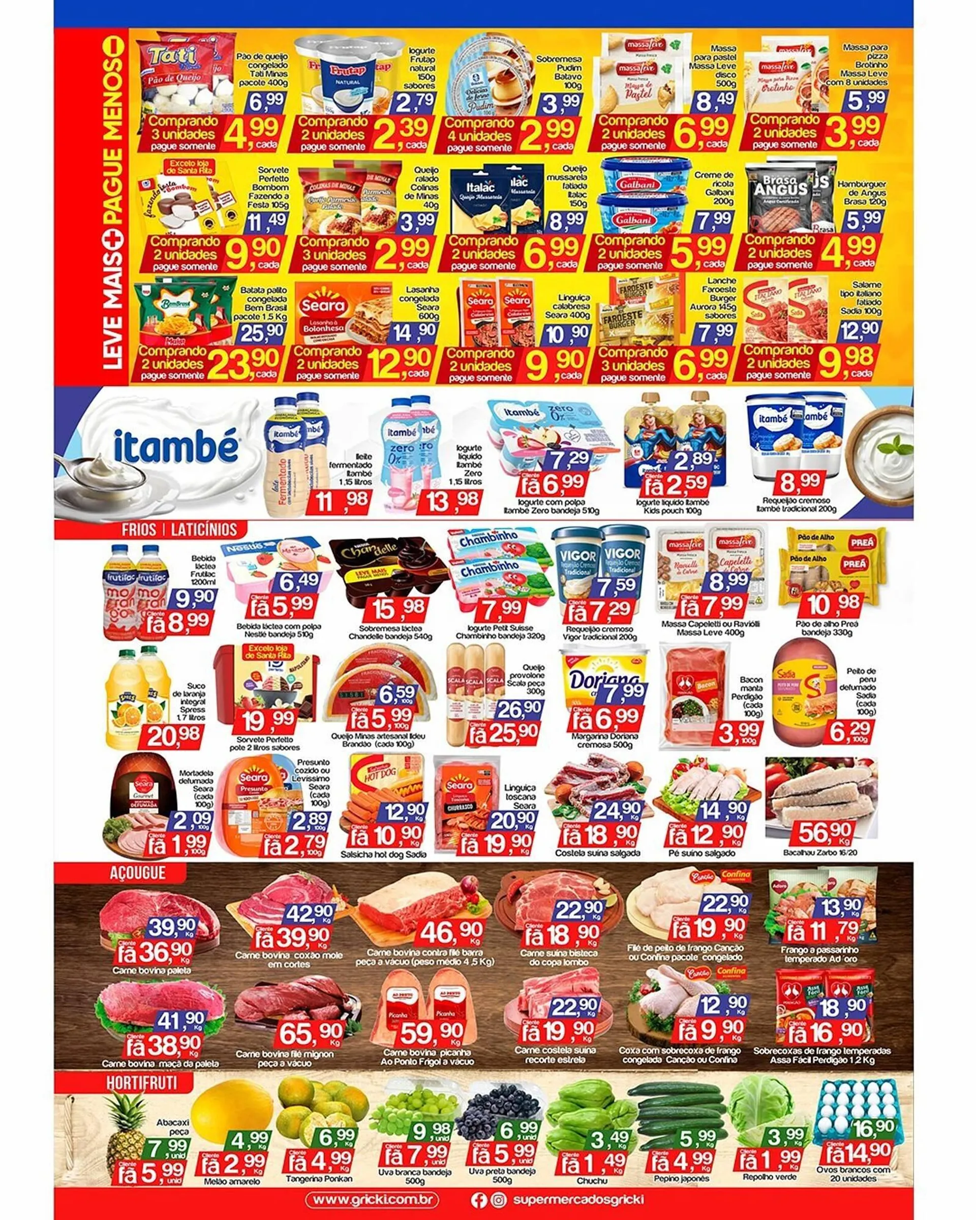 Encarte de Catálogo Supermercados Gricki 21 de maio até 25 de maio 2025 - Pagina 4