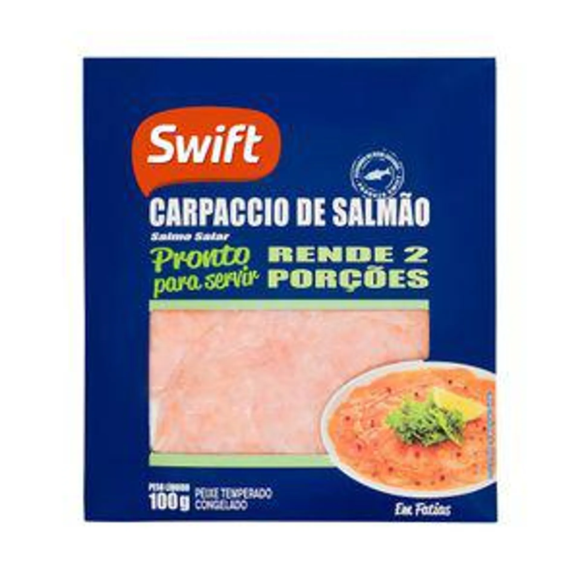 Carpaccio Salmão Swift 100g