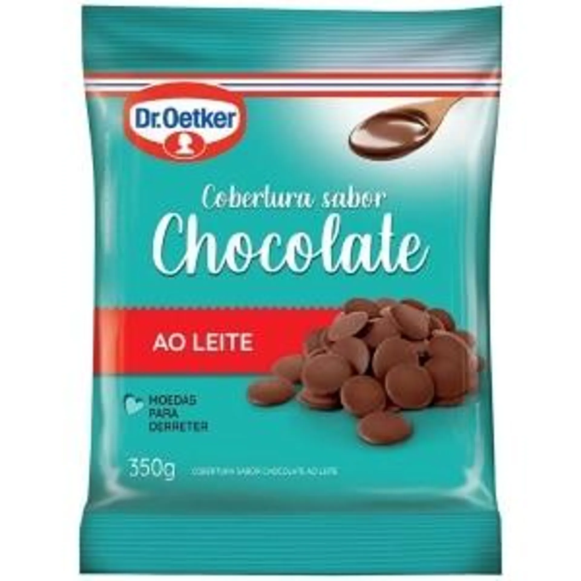 Cobertura Dr.Oetker Moedas de Chocolate ao Leite 350g