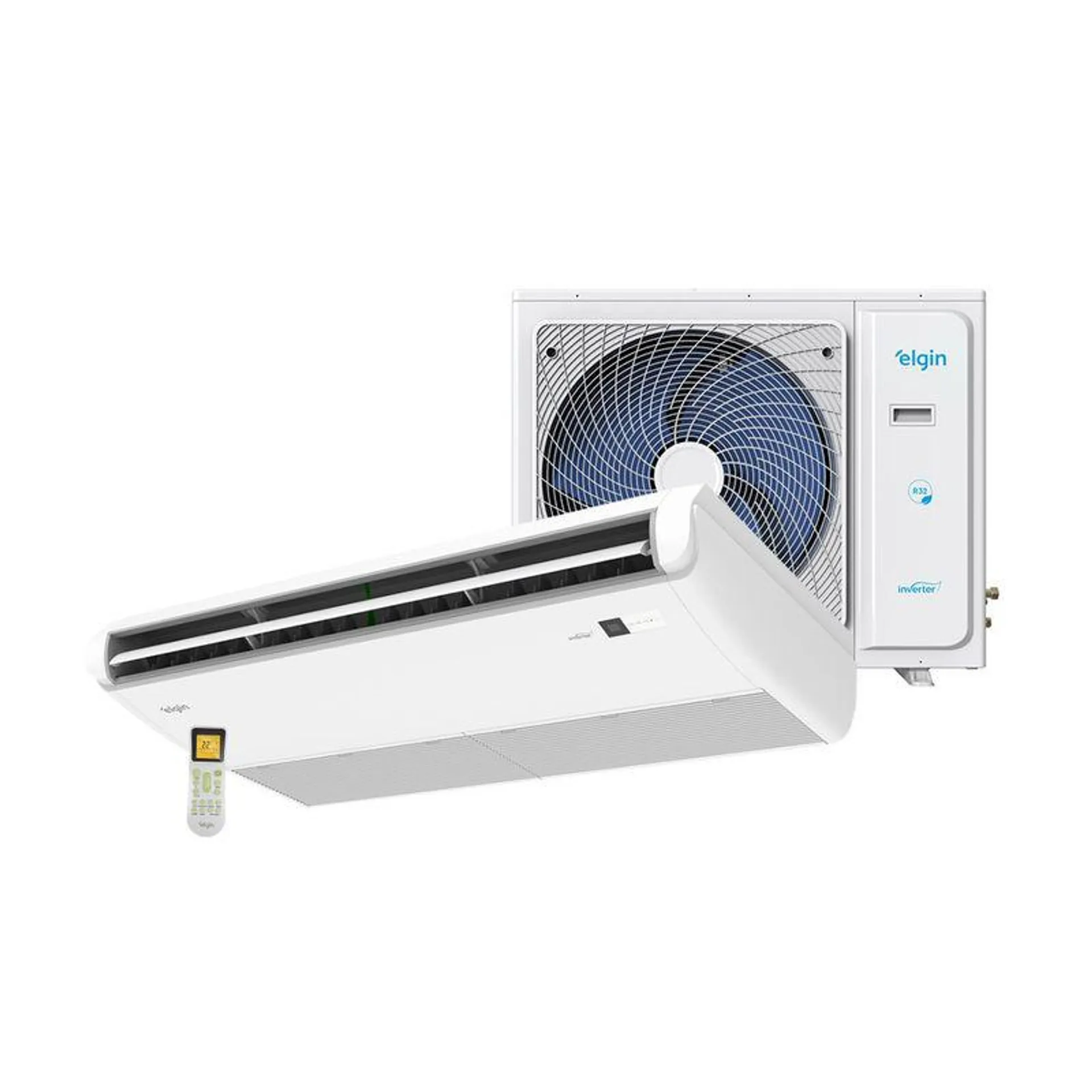 Ar Condicionado Split Piso Teto Inverter Elgin Plus 48000 BTU/h Frio Monofásico 45PDFI48C2DA – 220 Volts