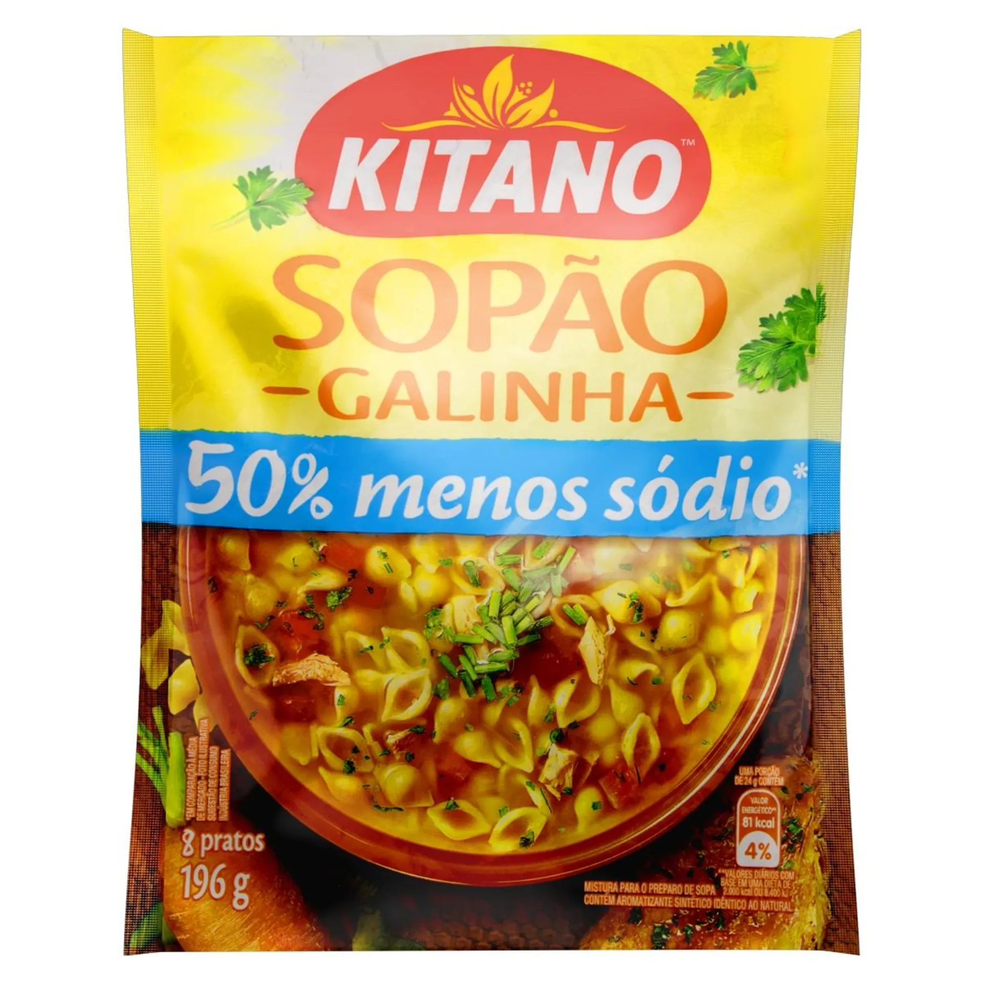 Sopão Kitano Galinha 196g