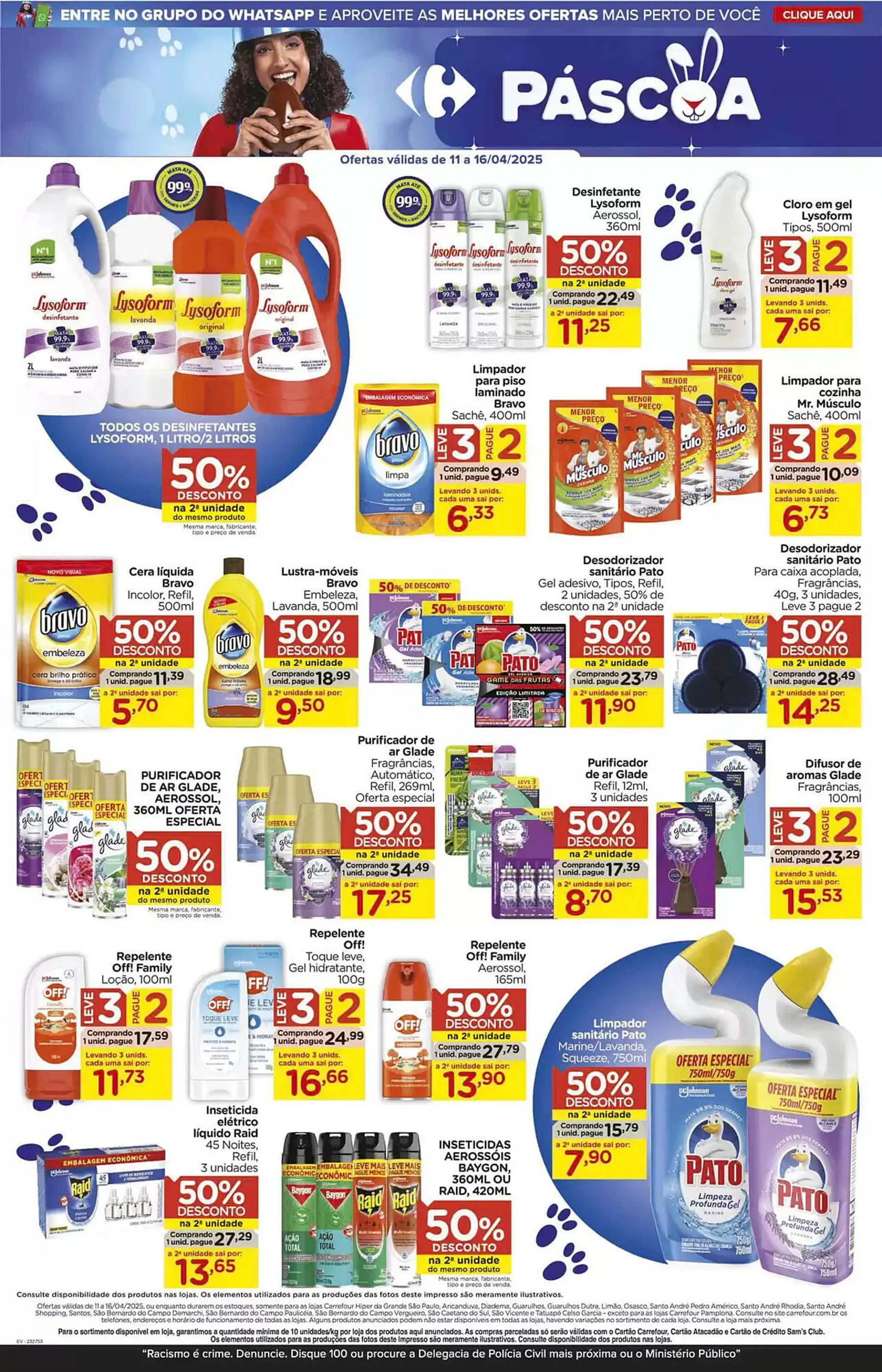 Encarte de Catálogo Carrefour 14 de abril até 16 de abril 2025 - Pagina 12
