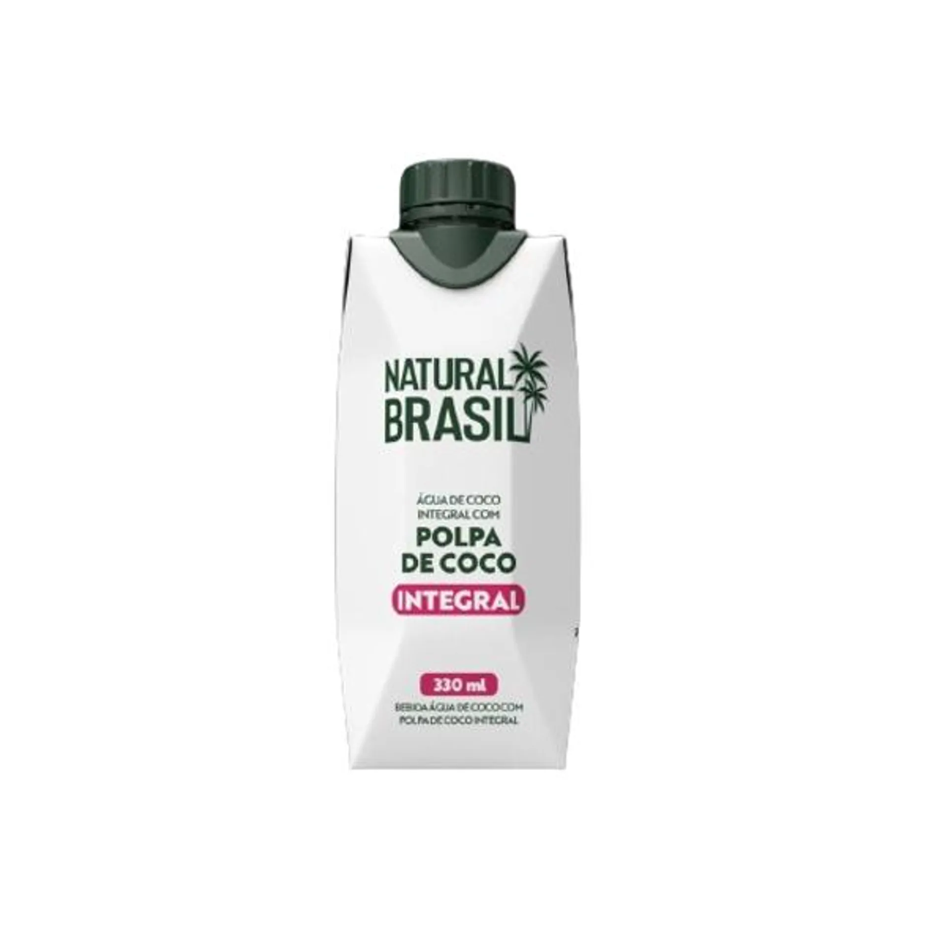 Água de Coco NATURAL BRASIL Polpa 330ml