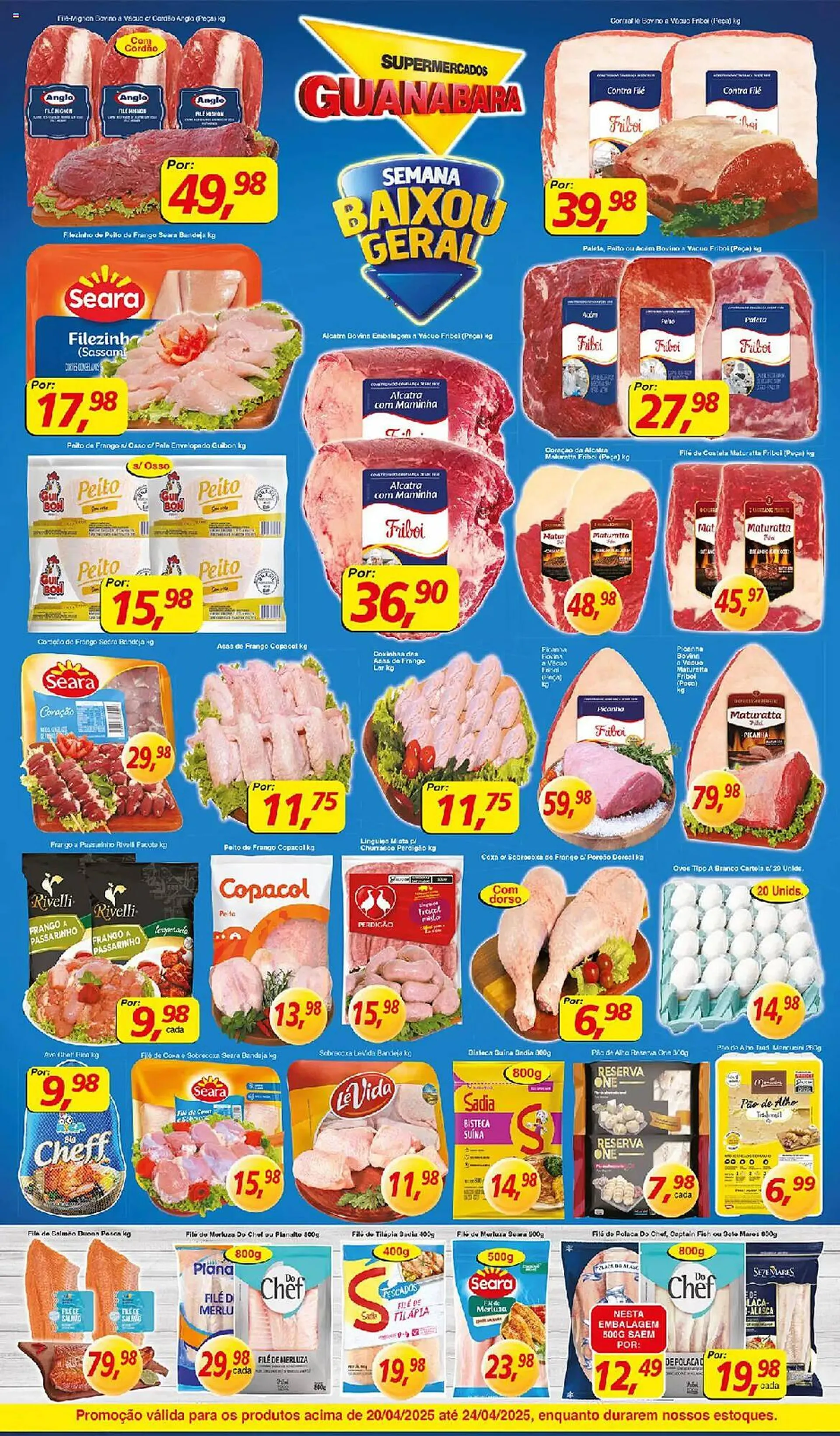 Encarte de Catálogo Supermercados Guanabara 20 de abril até 24 de abril 2025 - Pagina 5
