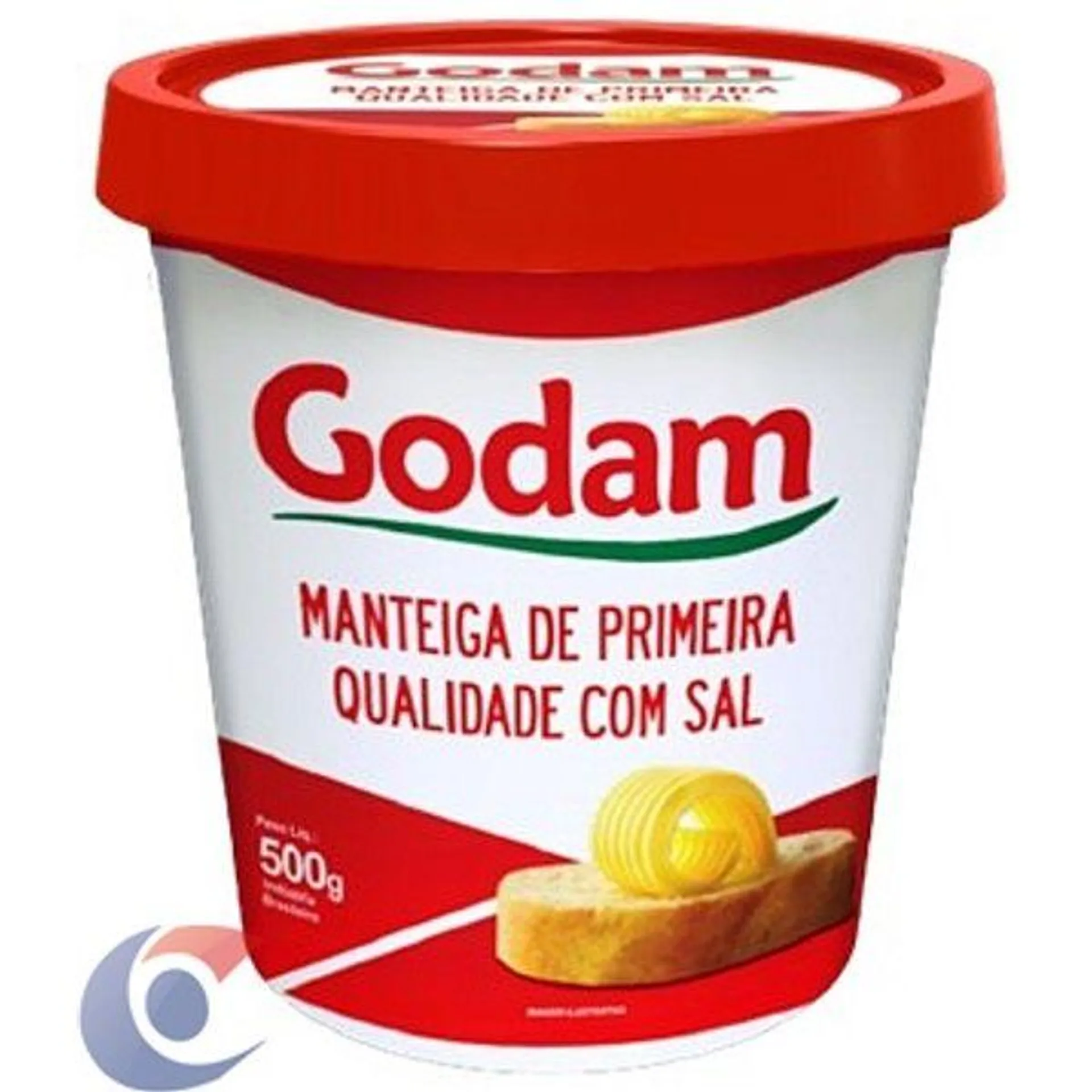 Manteiga Godam De Primeira Qualidade Com Sal 500g